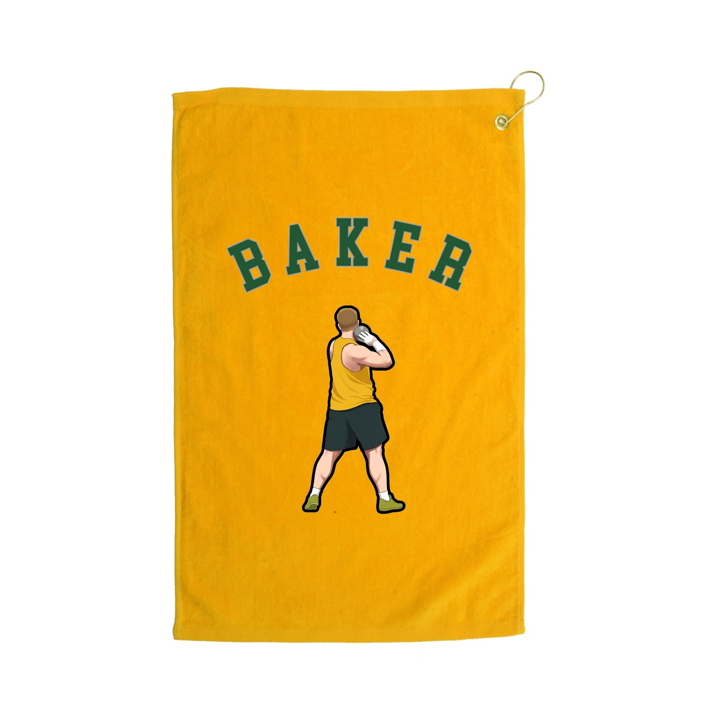 Golf Towel — Shirsey Arch in Gold