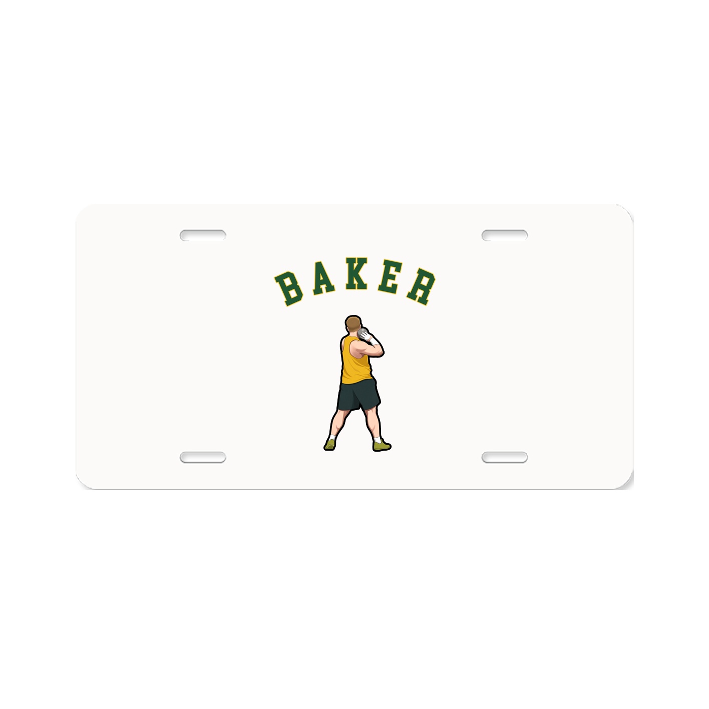 License Plate — Shirsey Arch in Classic