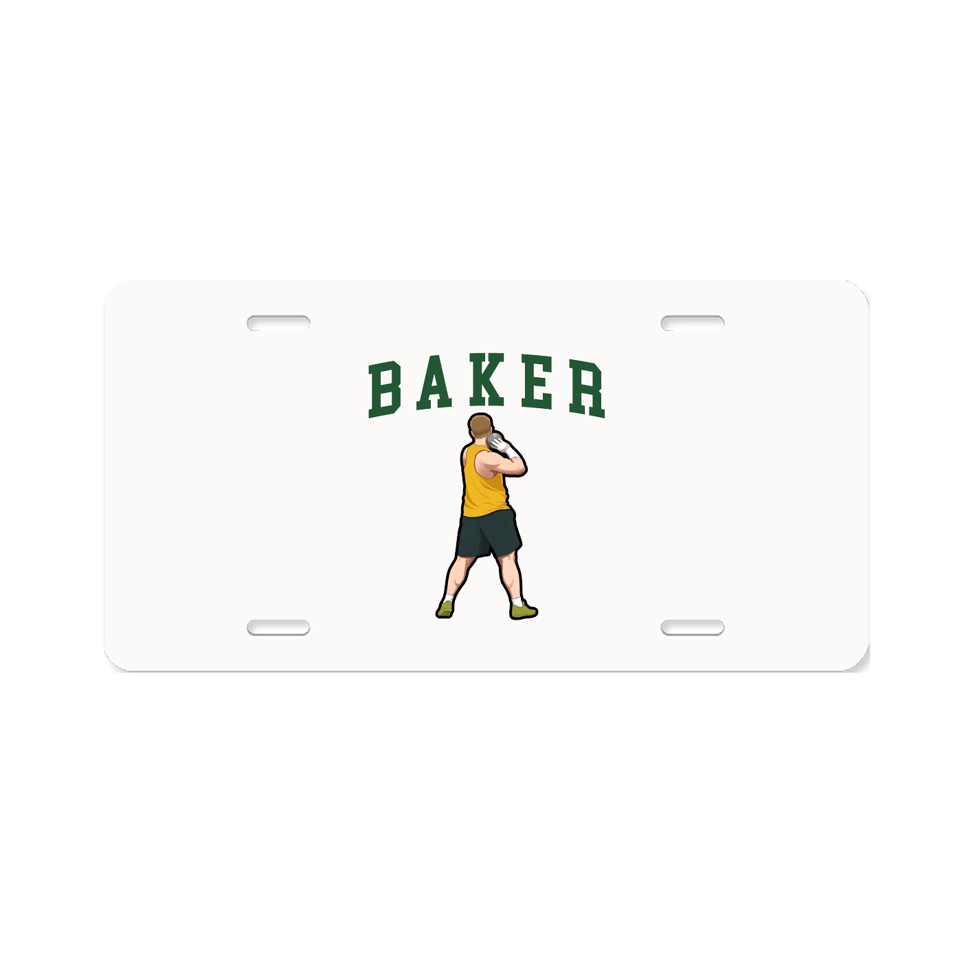 License Plate — Shirsey in Classic