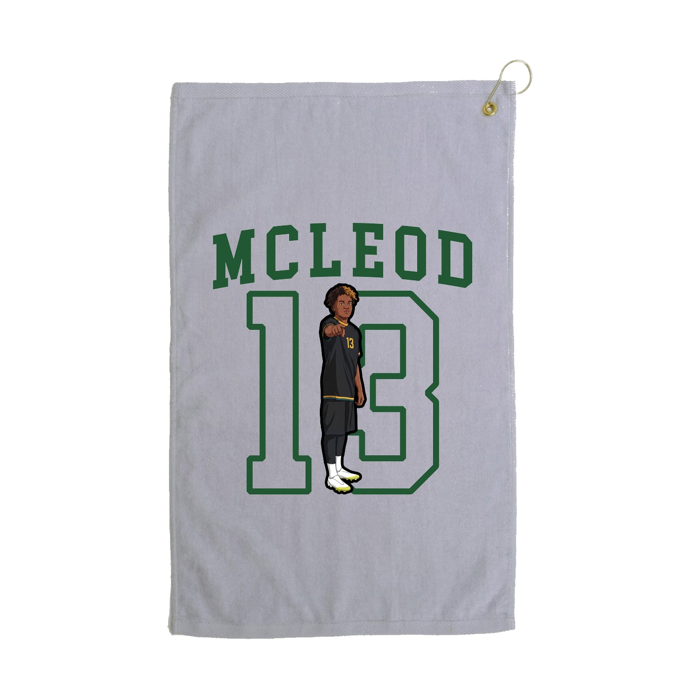 Golf Towel — Shirsey in Grey