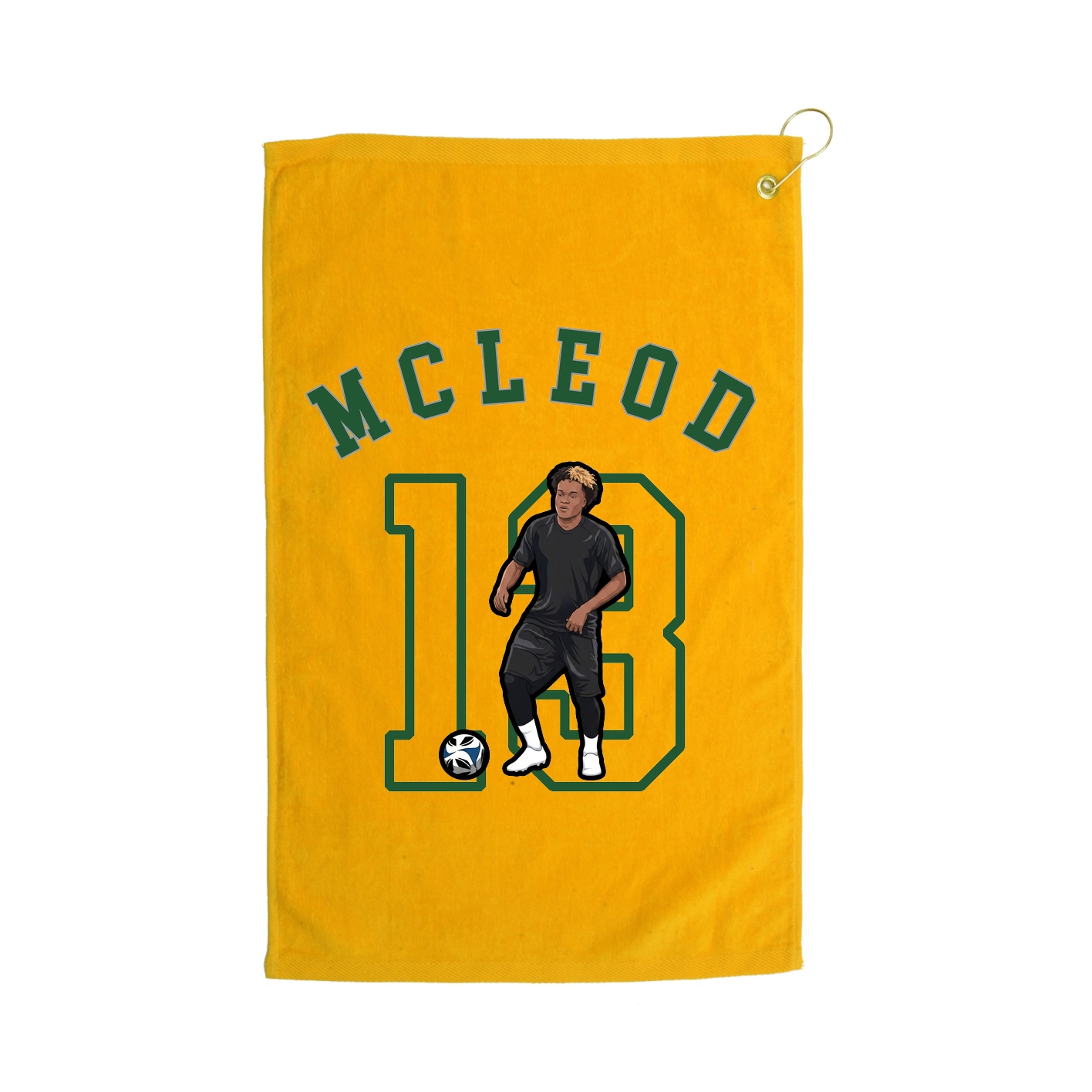 Golf Towel — Shirsey Arch in Gold