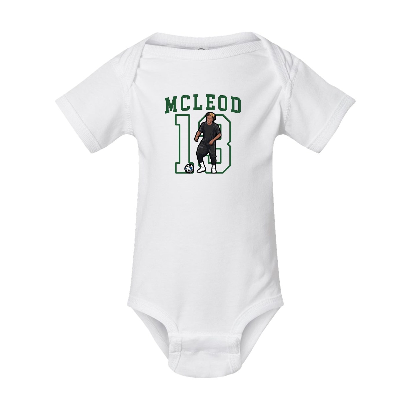 Baby Onesie — Shirsey in White