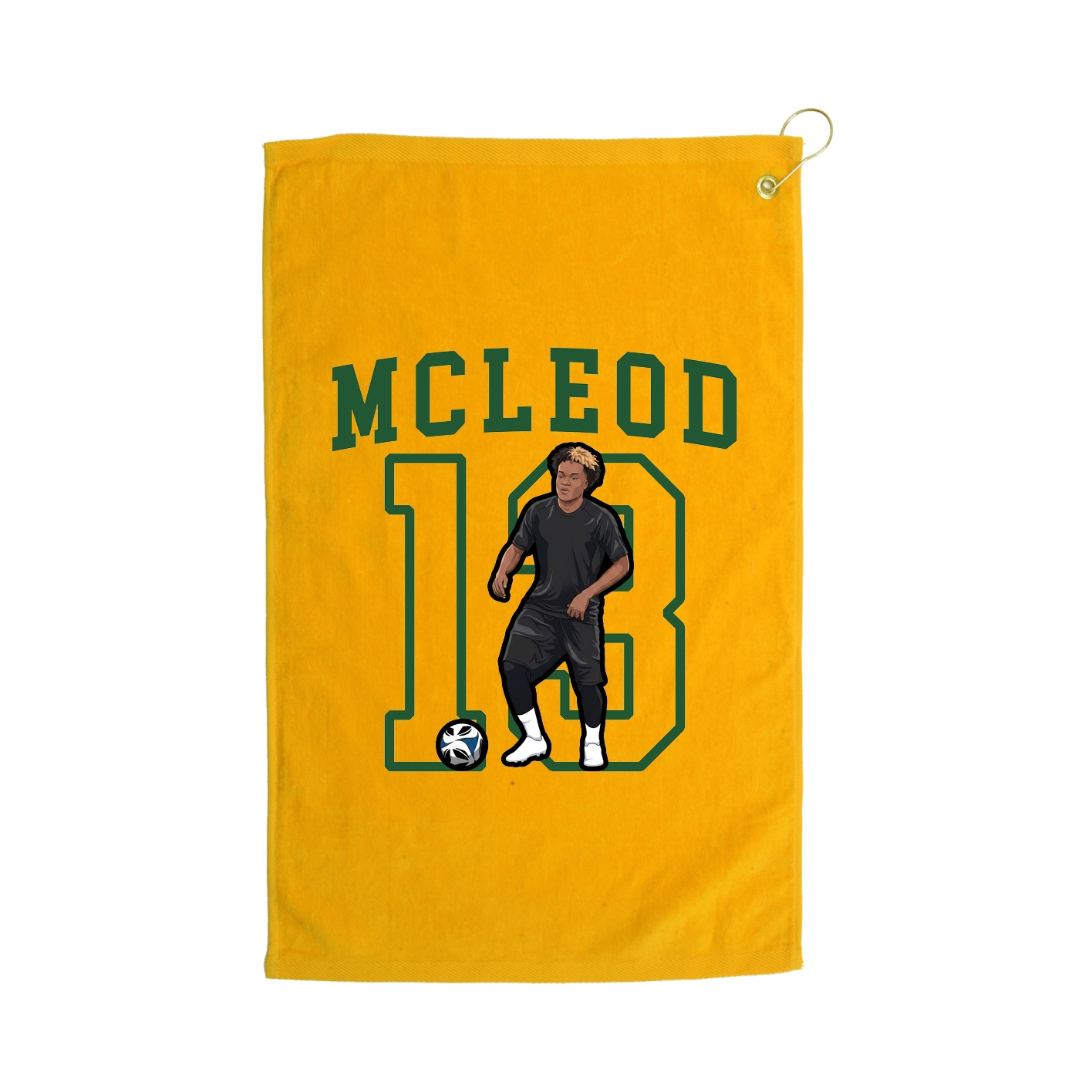 Golf Towel — Shirsey in Gold