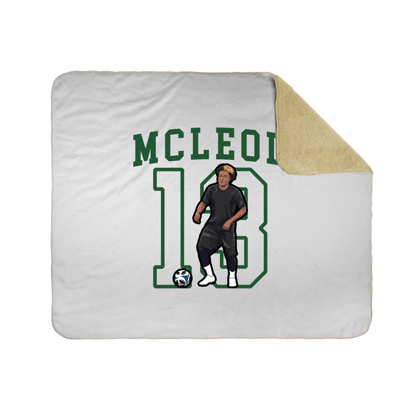 50x60 Sherpa Lined Throw Blanket