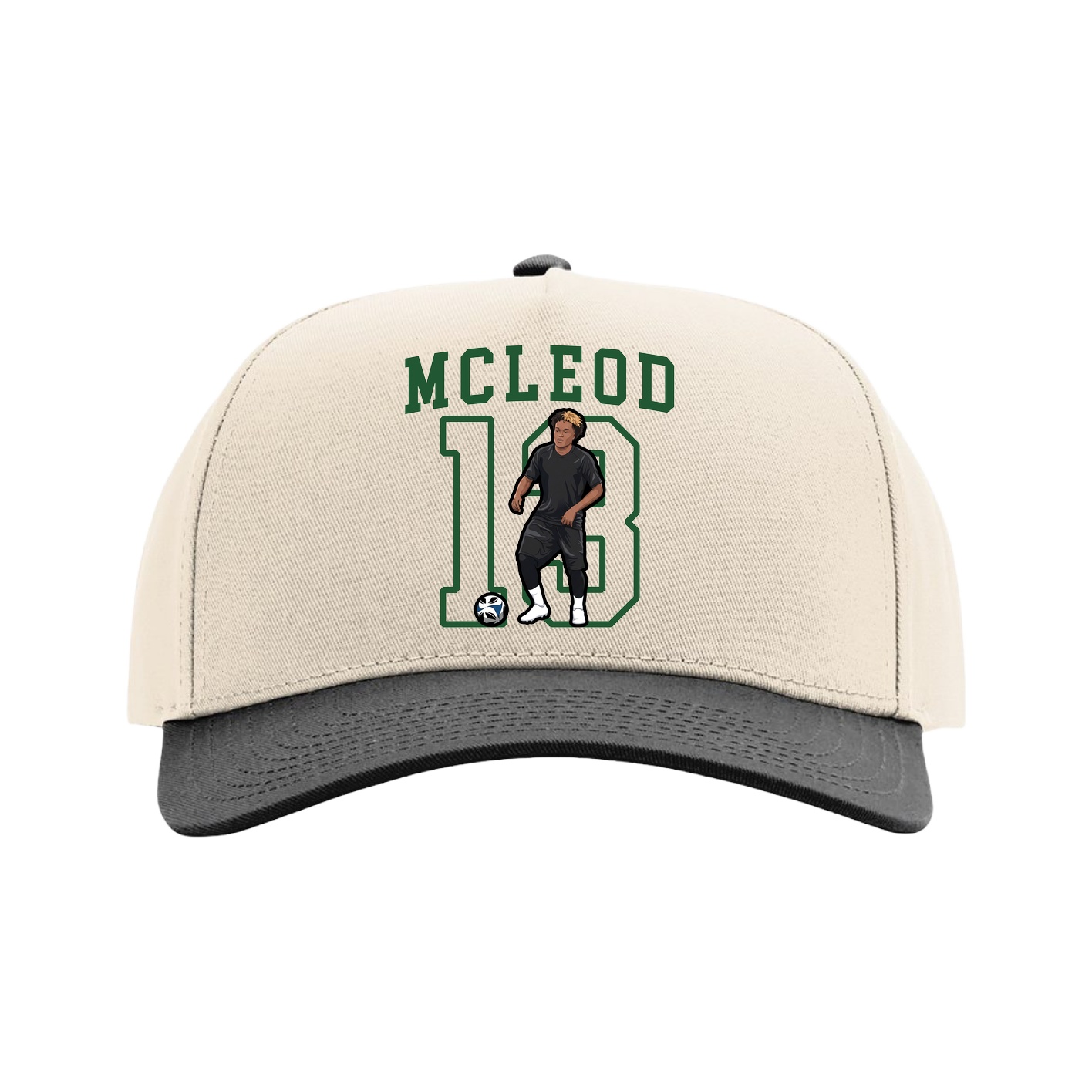 Full Fabric Five-Panel Champ Cap
