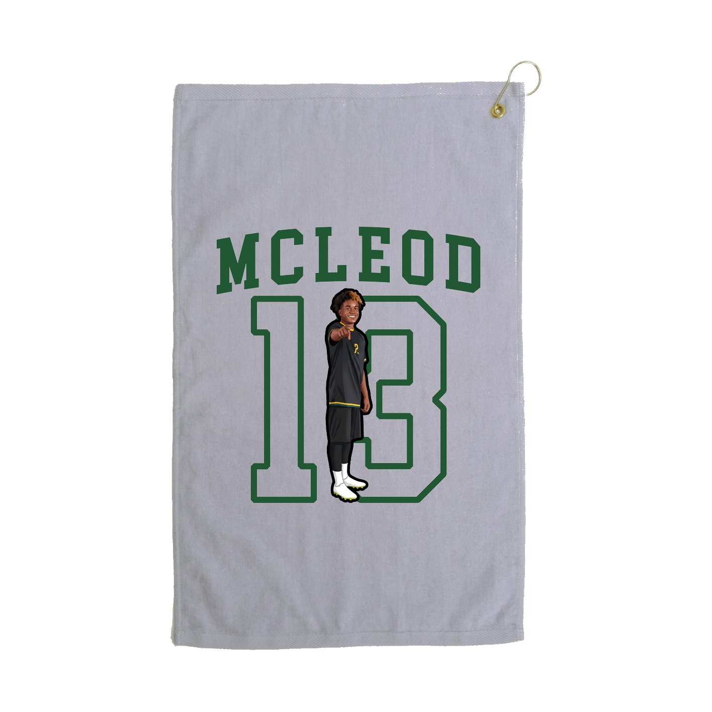Golf Towel — Shirsey in Grey