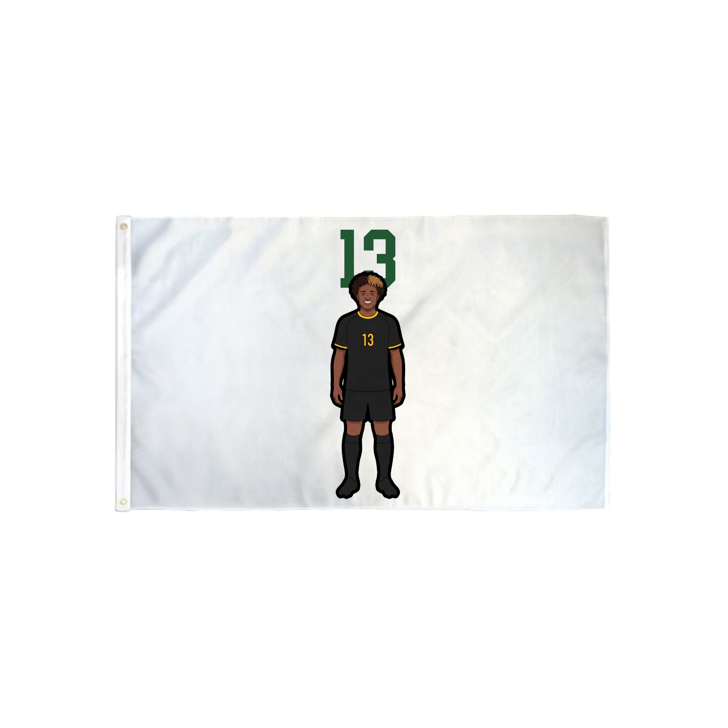 3x5 Flag — Number Top in Classic