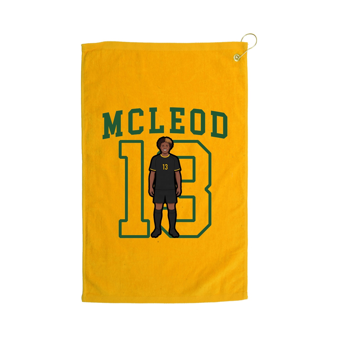 Golf Towel — Shirsey in Gold