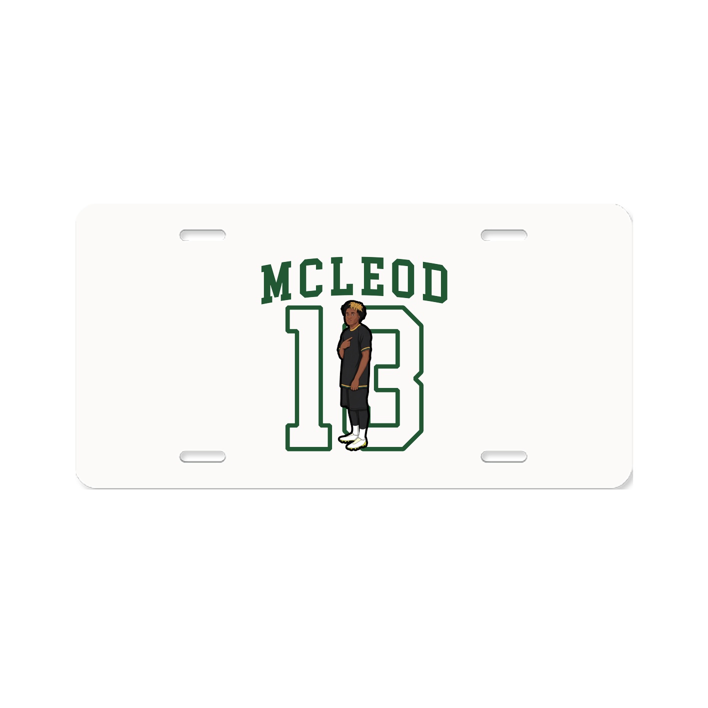 License Plate — Shirsey in Classic