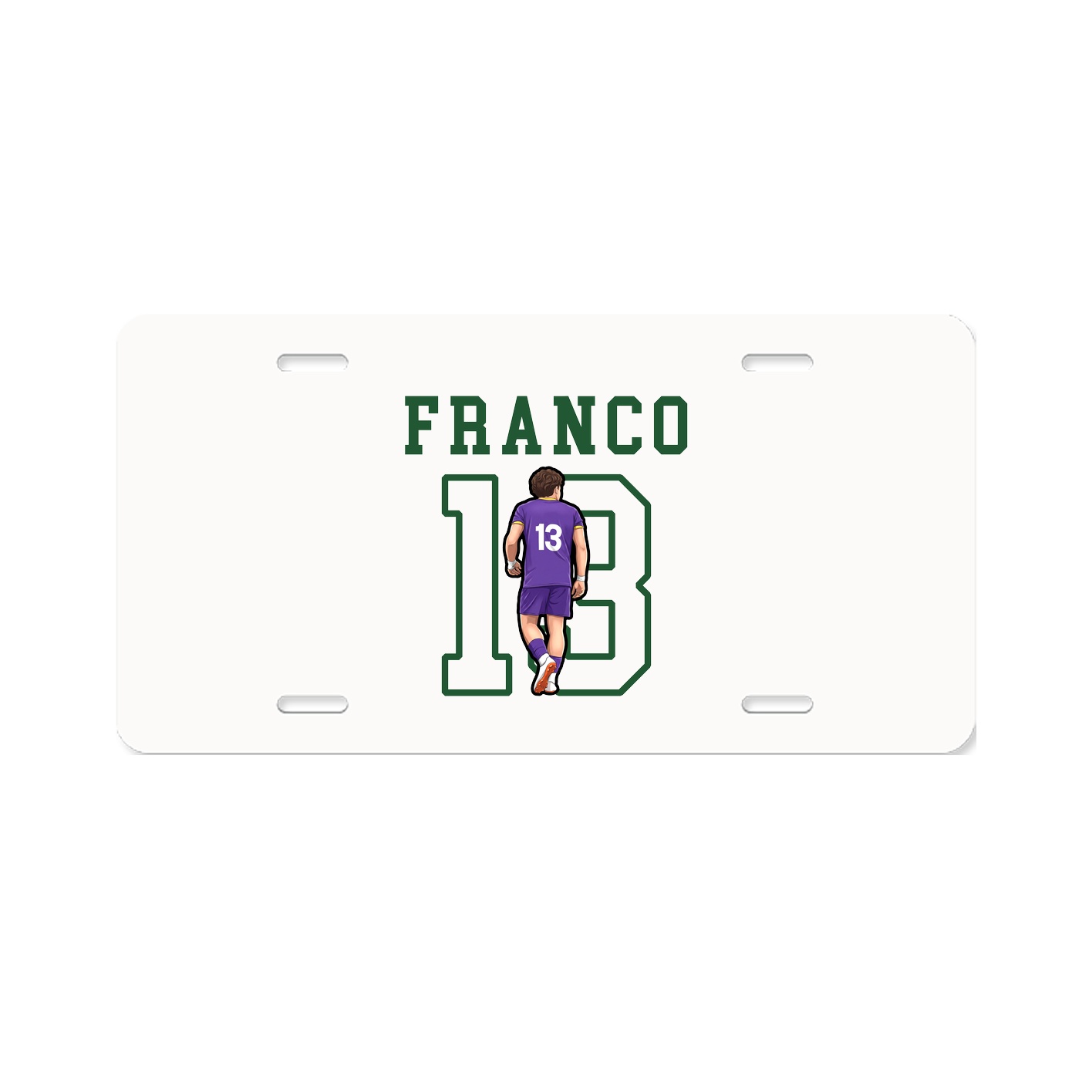 License Plate — Shirsey in Classic