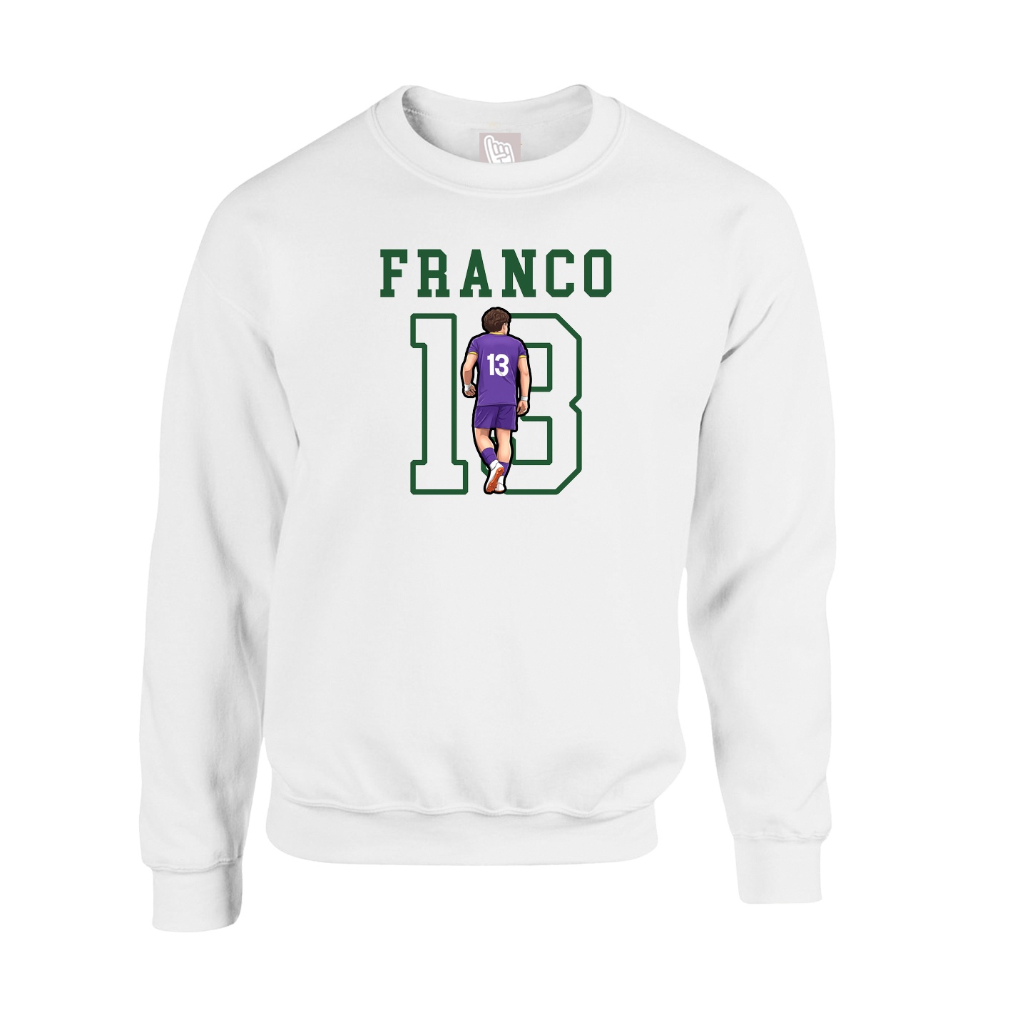 Fleece Crew — Shirsey in White