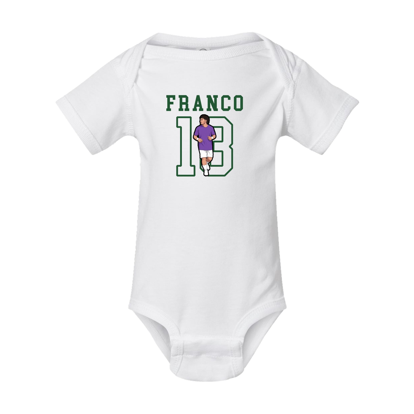 Baby Onesie — Shirsey in White