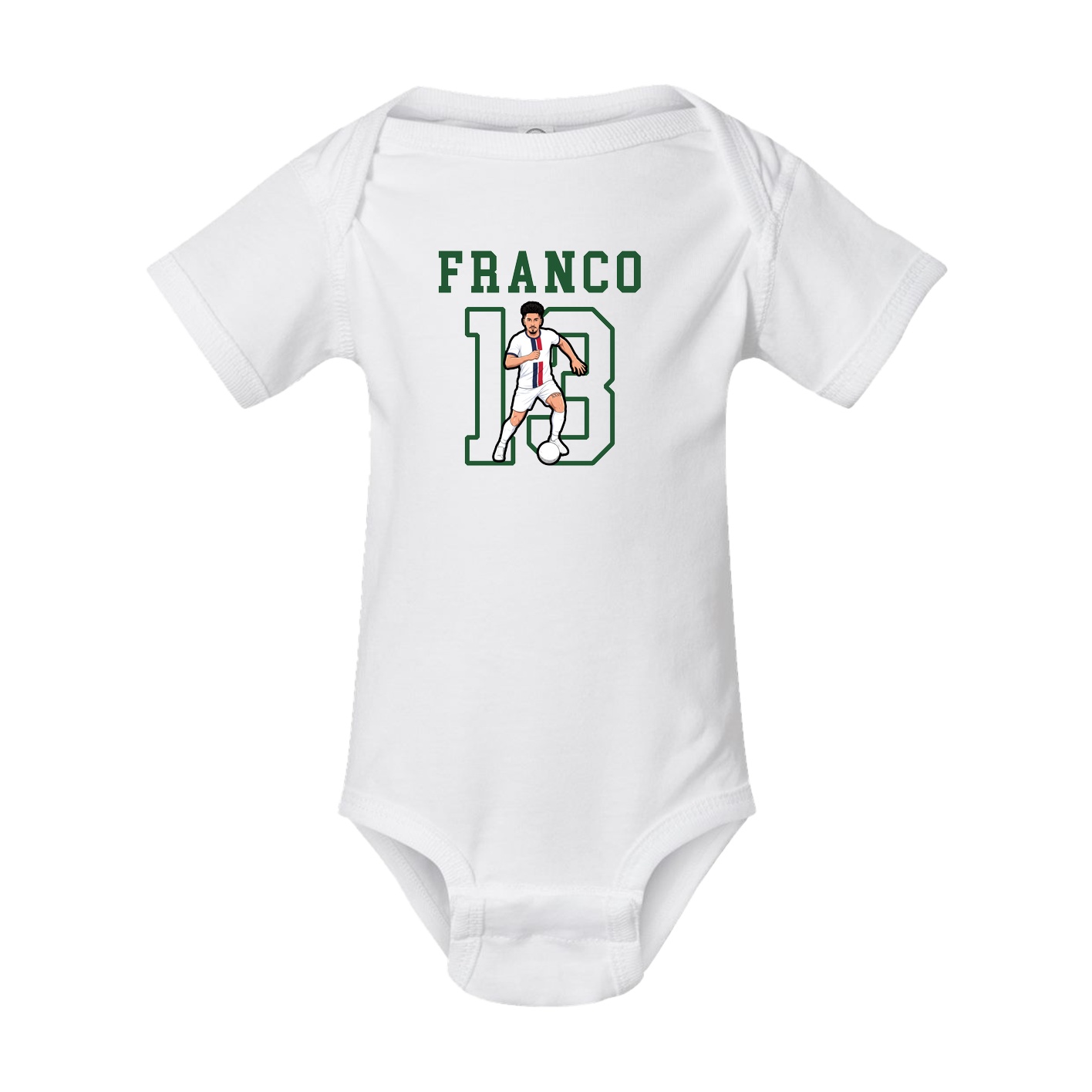 Baby Onesie — Shirsey in White