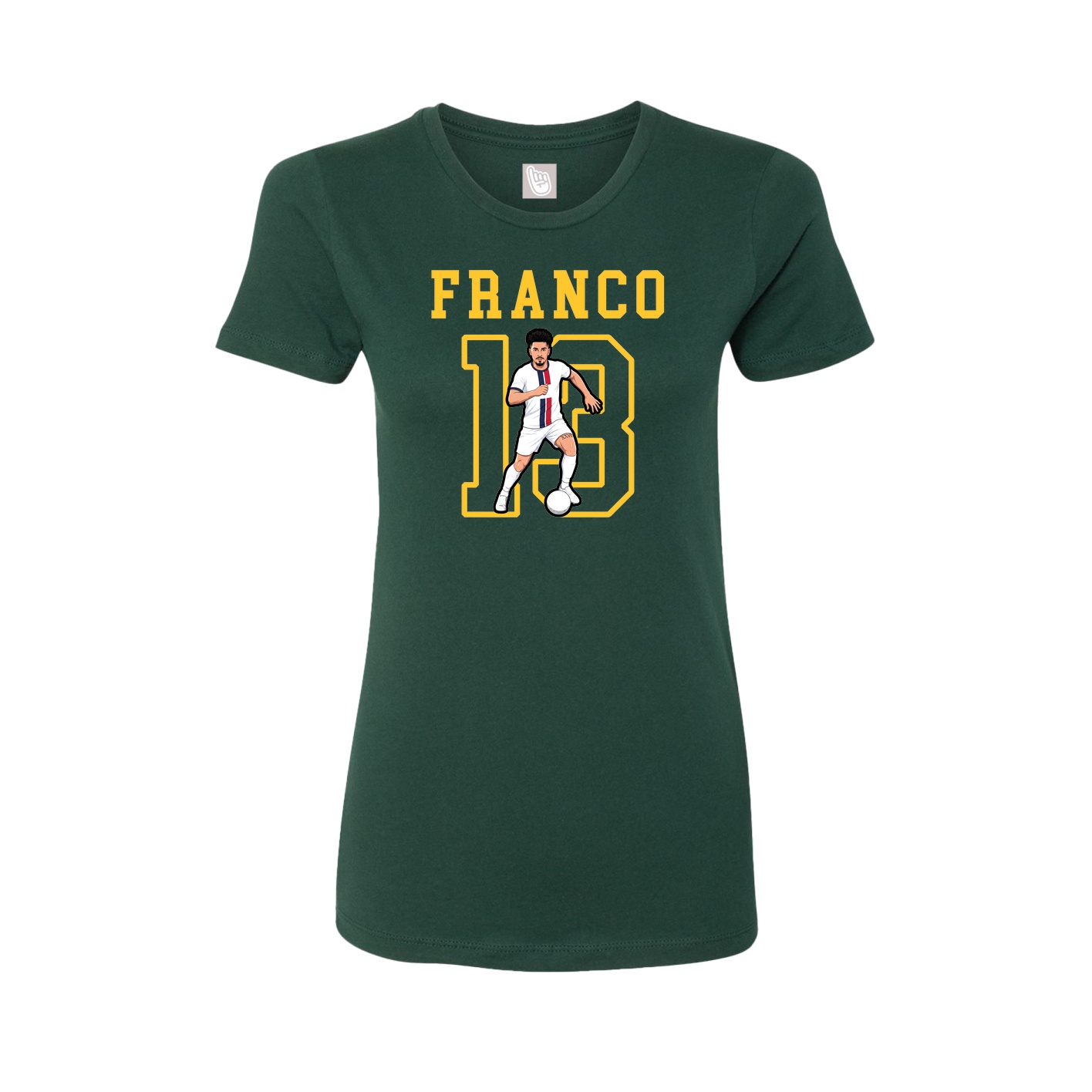 Fitted Women's Tee — Shirsey in Green