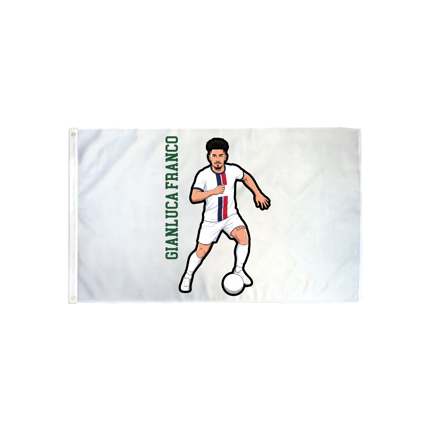 3x5 Flag — Name Vertical in Classic