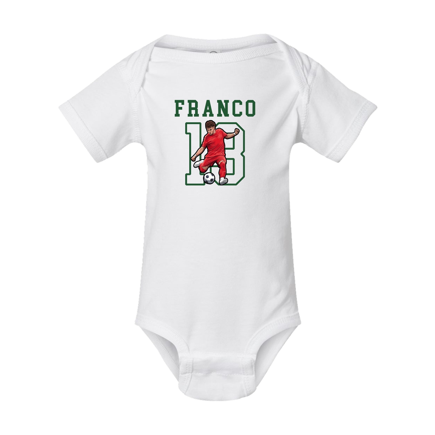 Baby Onesie — Shirsey in White
