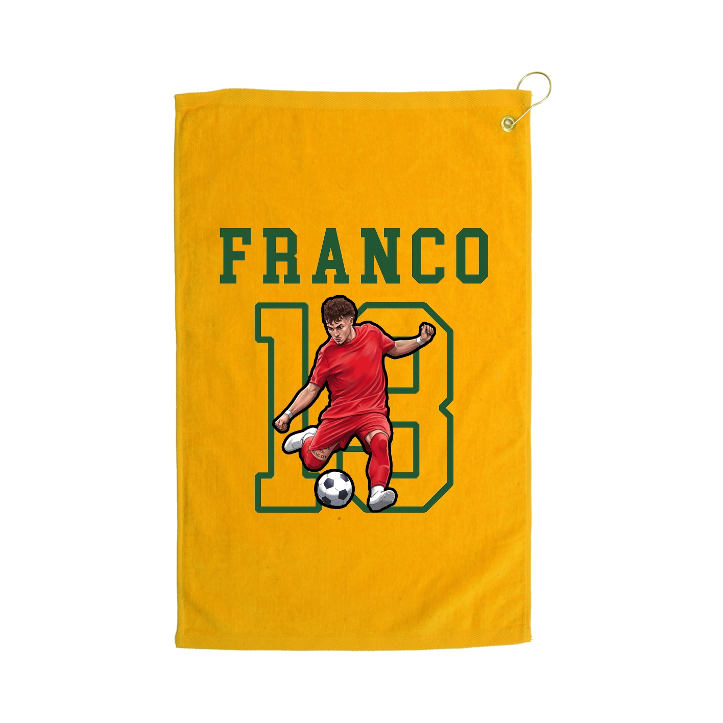 Golf Towel — Shirsey in Gold