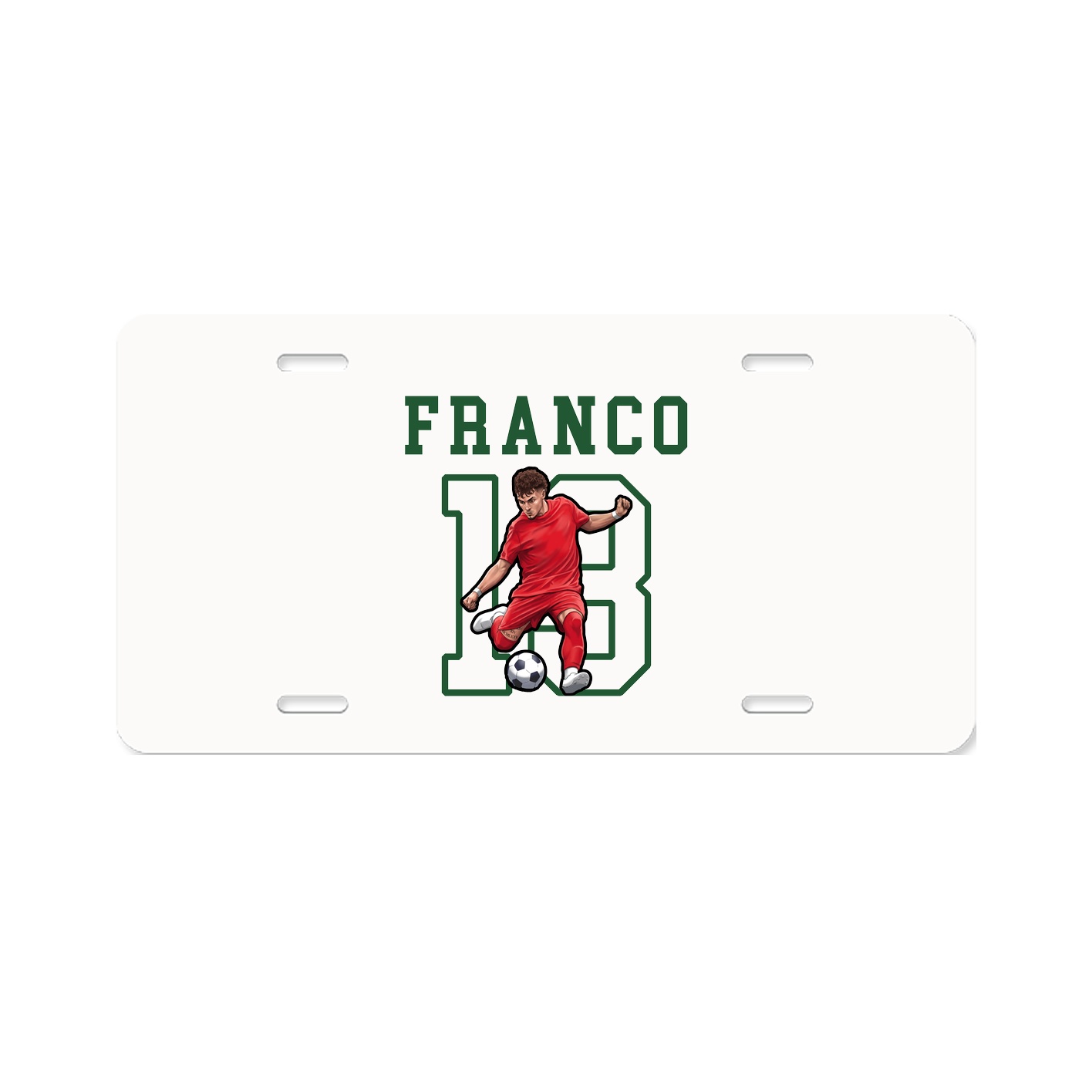 License Plate — Shirsey in Classic