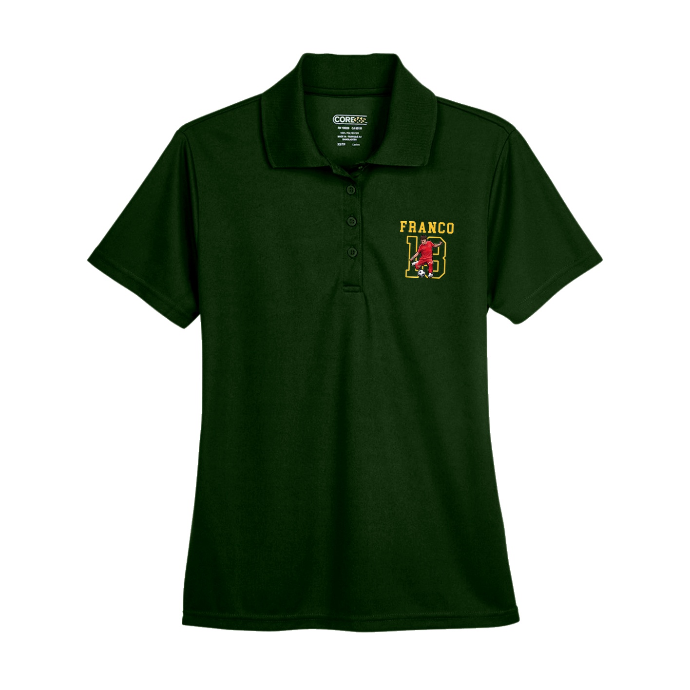 Womens Performance Polo — Shirsey in Green