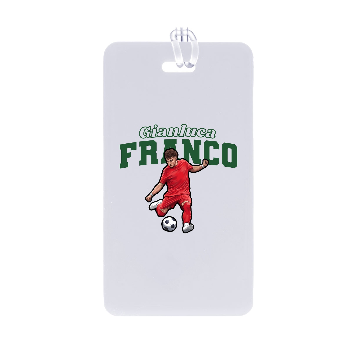 Bag Tag — Name Arch in Classic