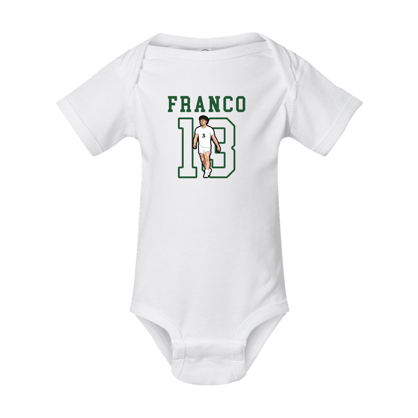 Baby Onesie — Shirsey in White