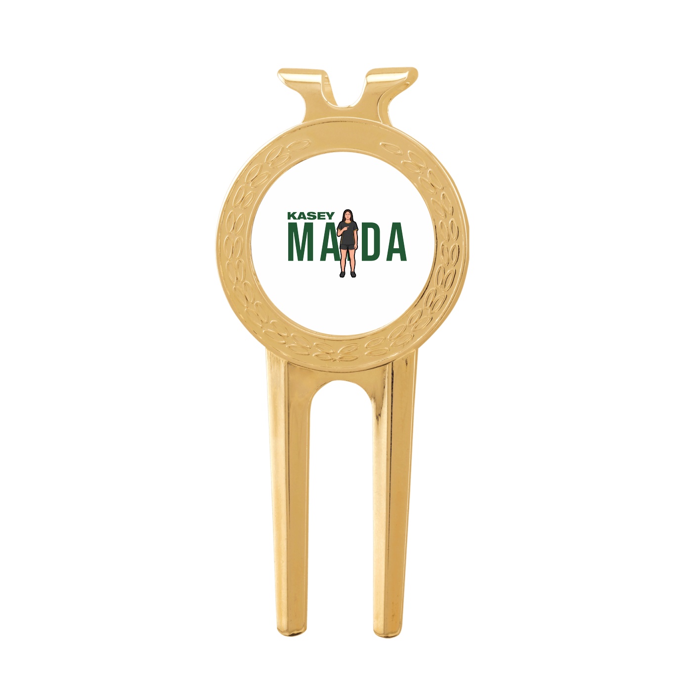 Divot Tool with Ball Marker — Player Name in Classic