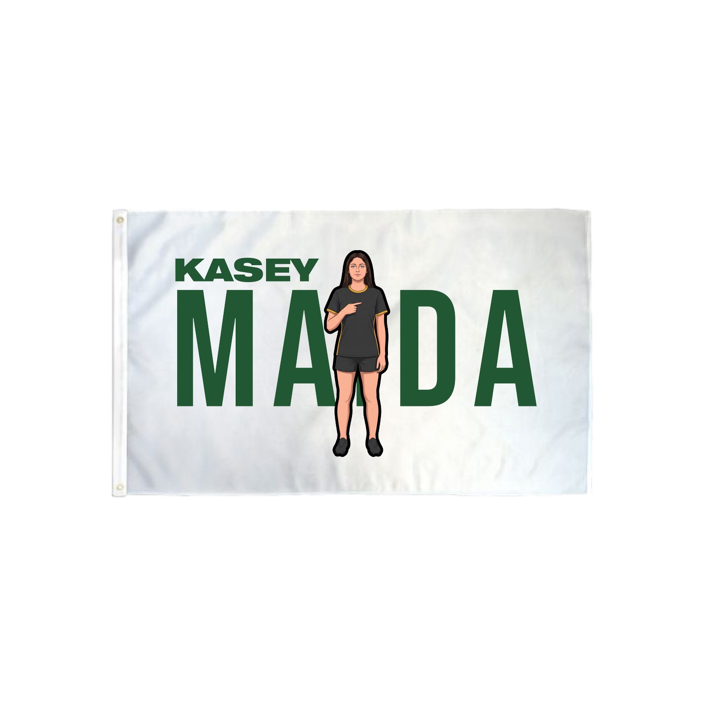 3x5 Flag — Player Name in Classic