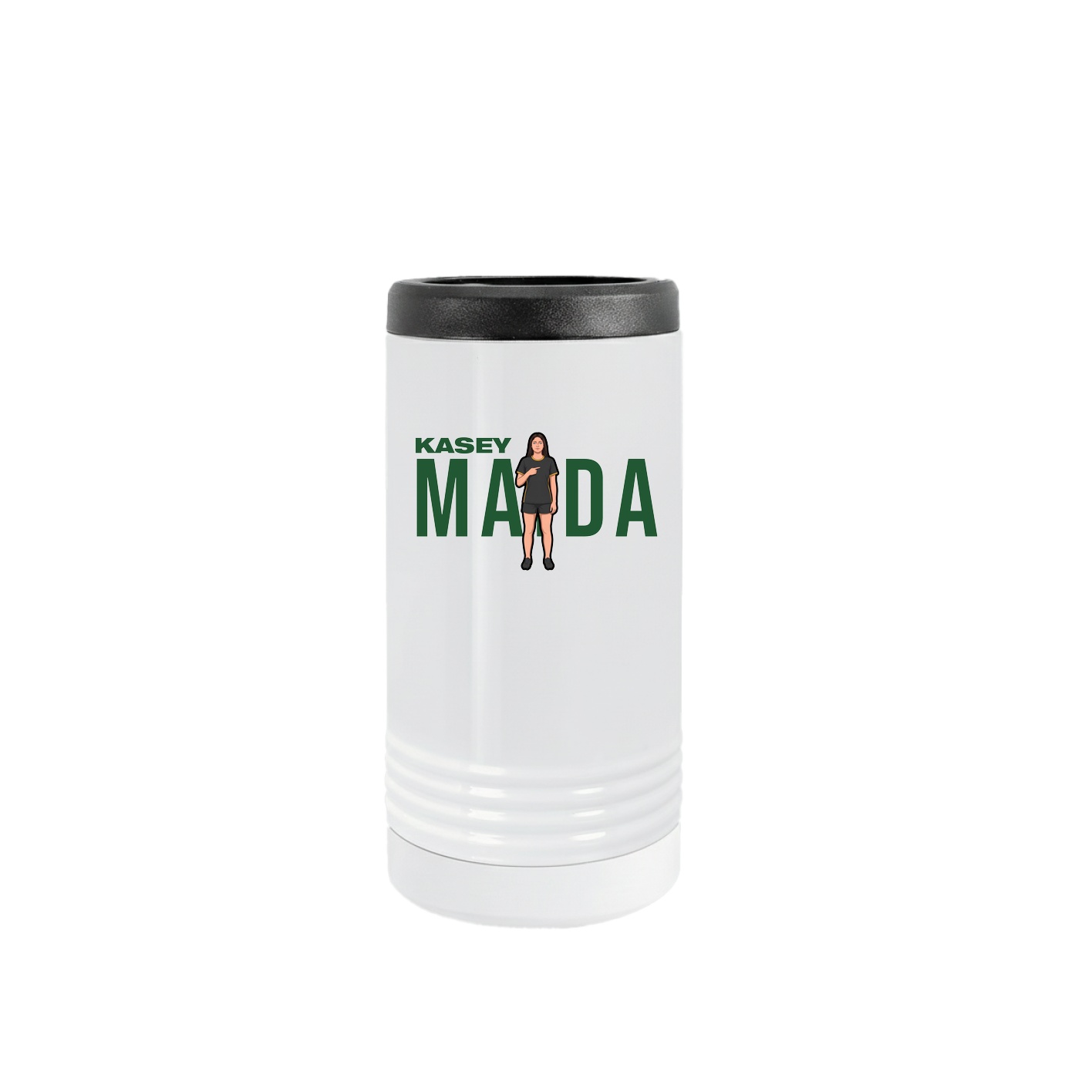 Slim Beverage Holder — Player Name in White