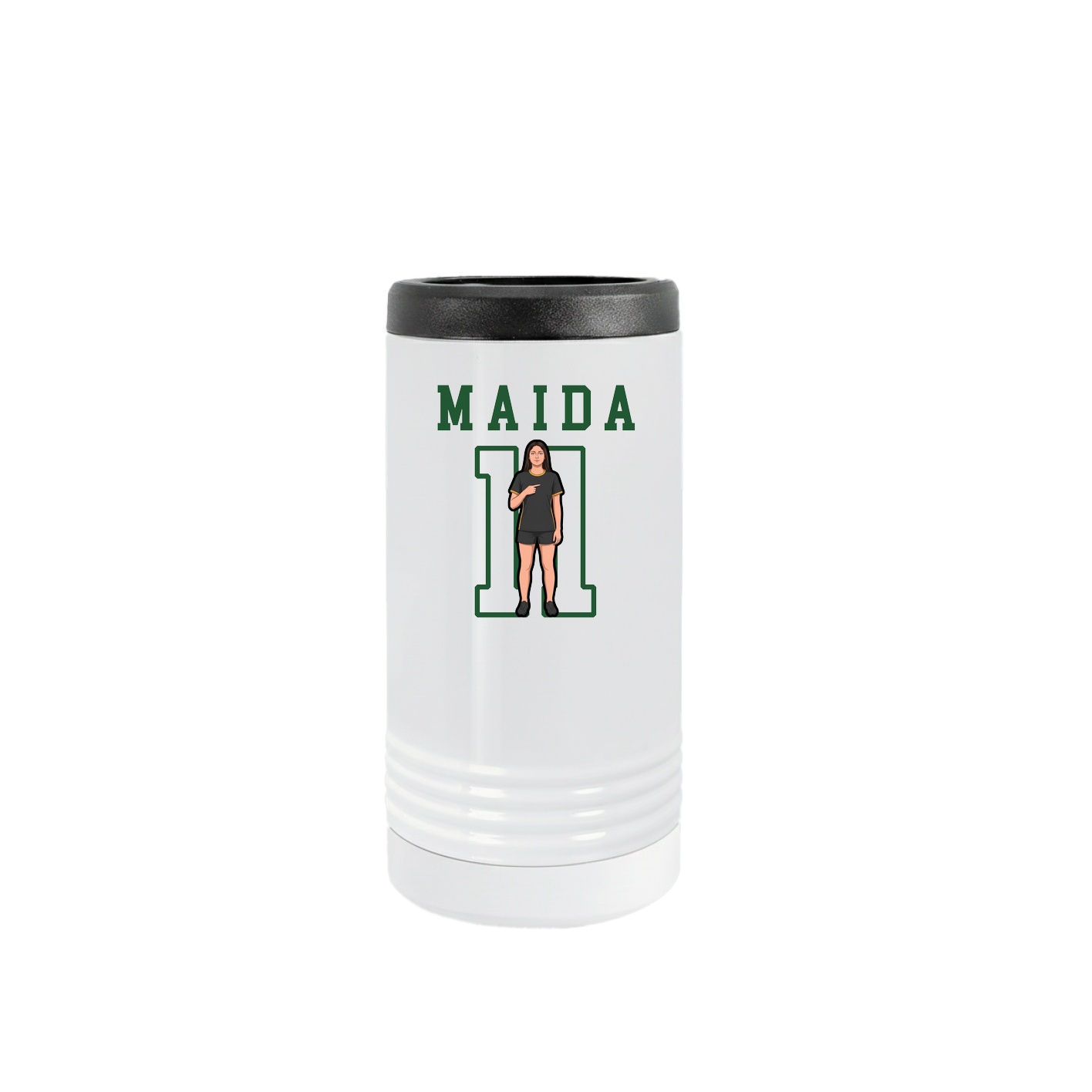 Slim Beverage Holder — Shirsey in White