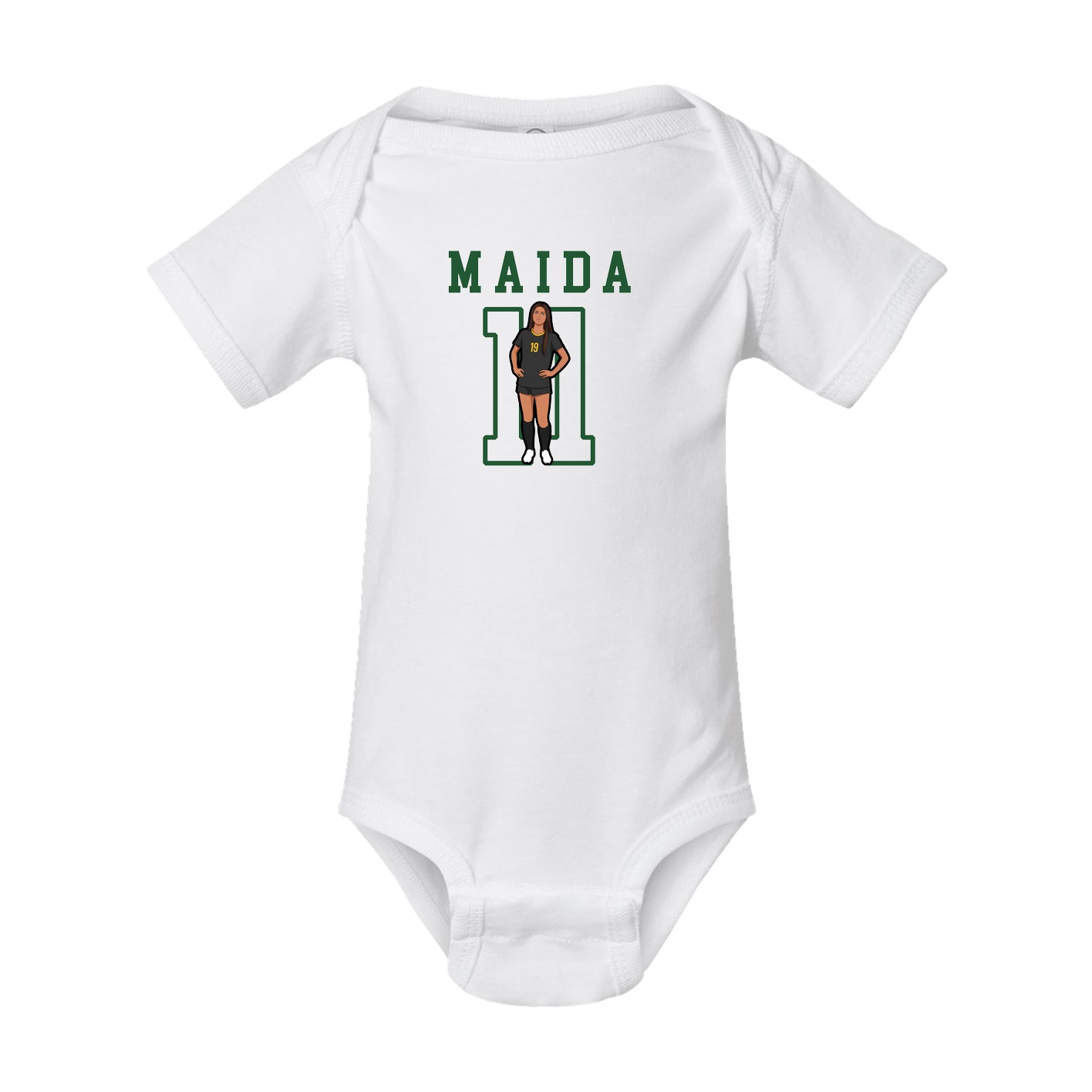 Baby Onesie — Shirsey in White