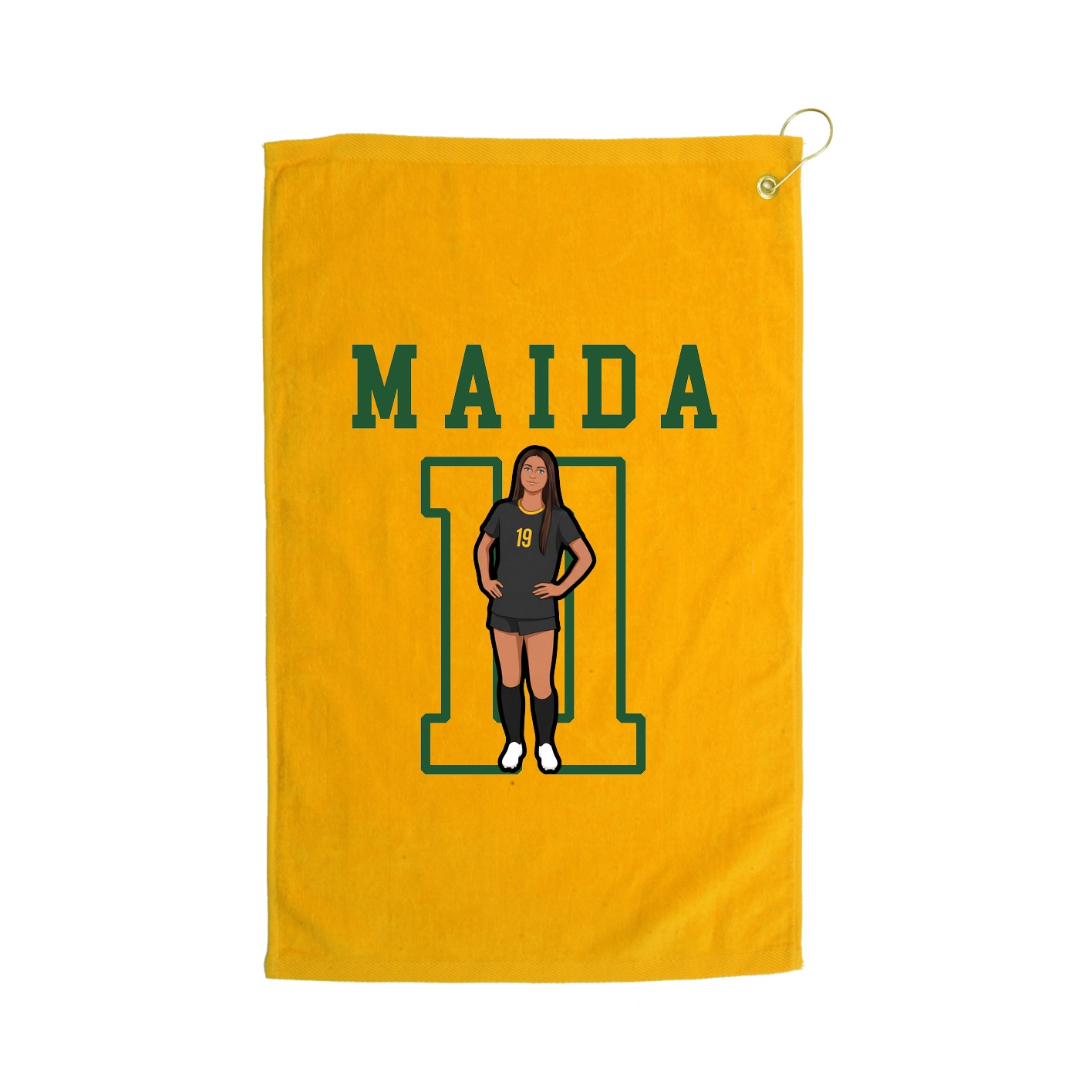 Golf Towel — Shirsey in Gold