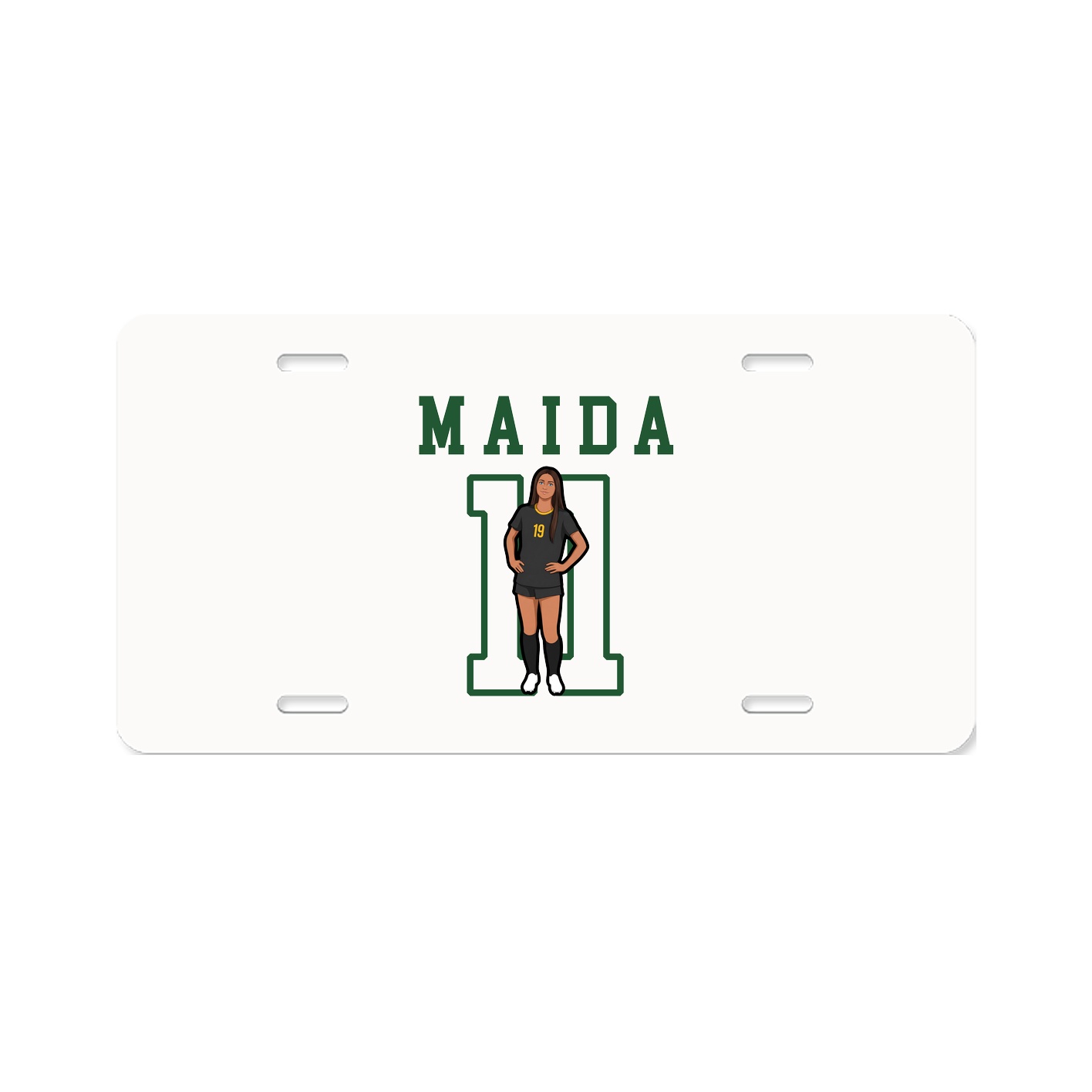 License Plate — Shirsey in Classic