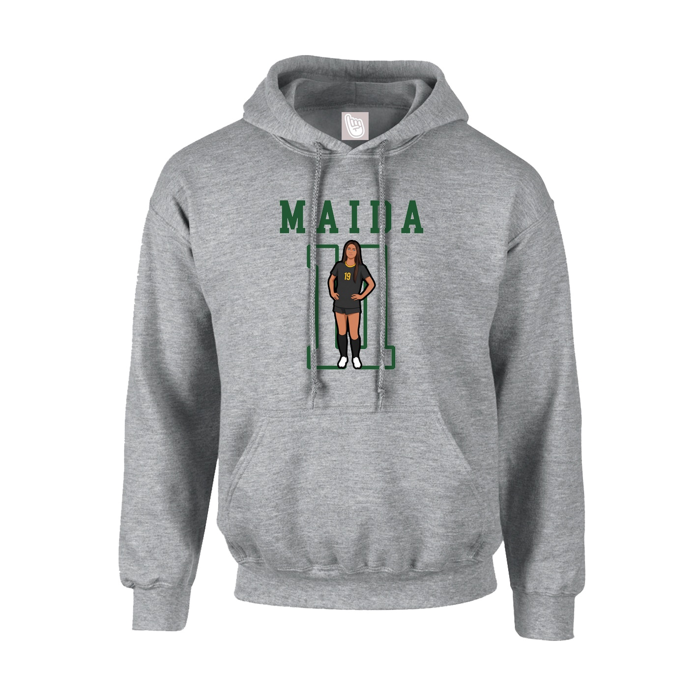 Youth Hoodie — Shirsey in Grey
