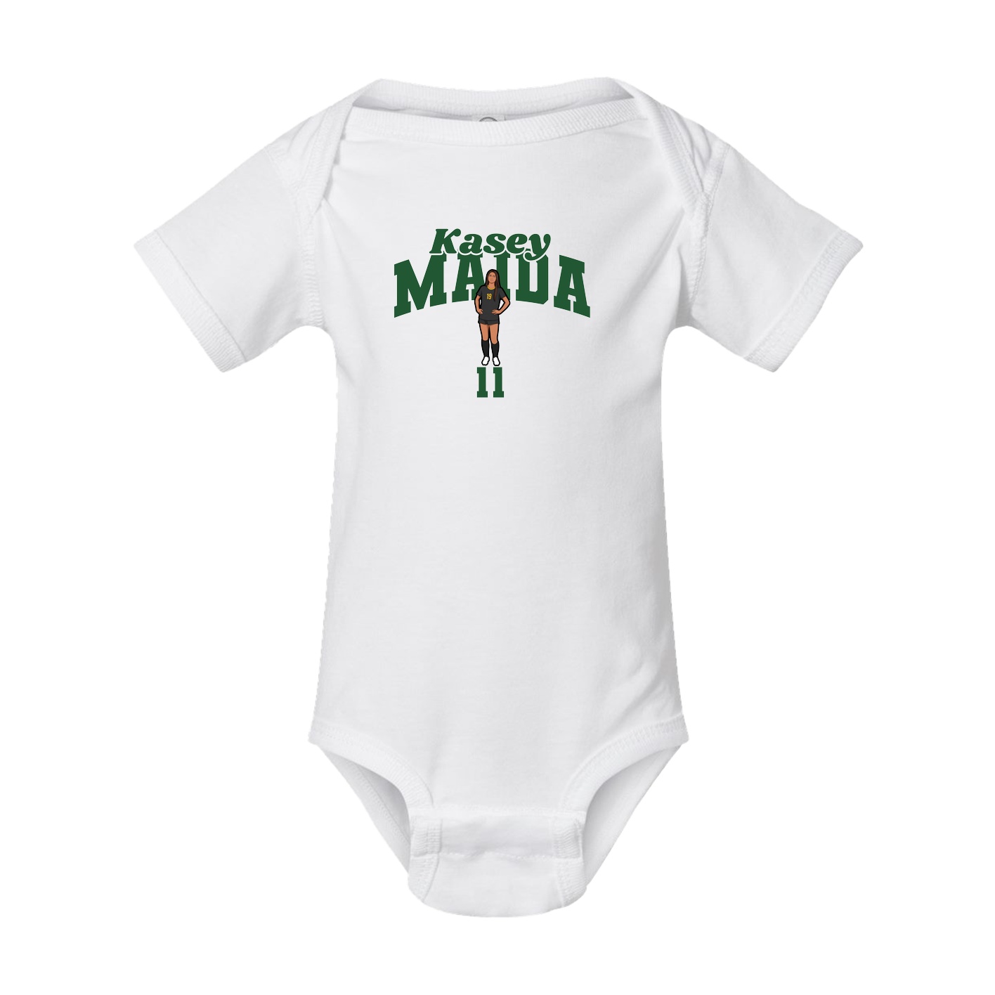 Baby Onesie — Signature Arch in White