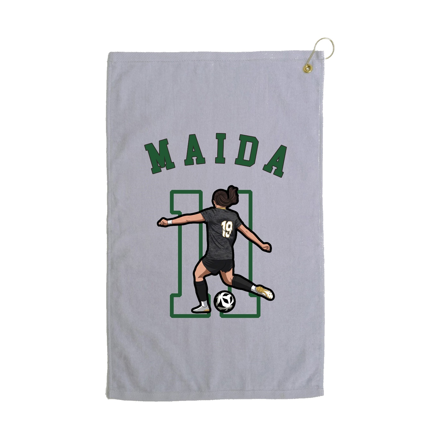 Golf Towel — Shirsey Arch in Grey