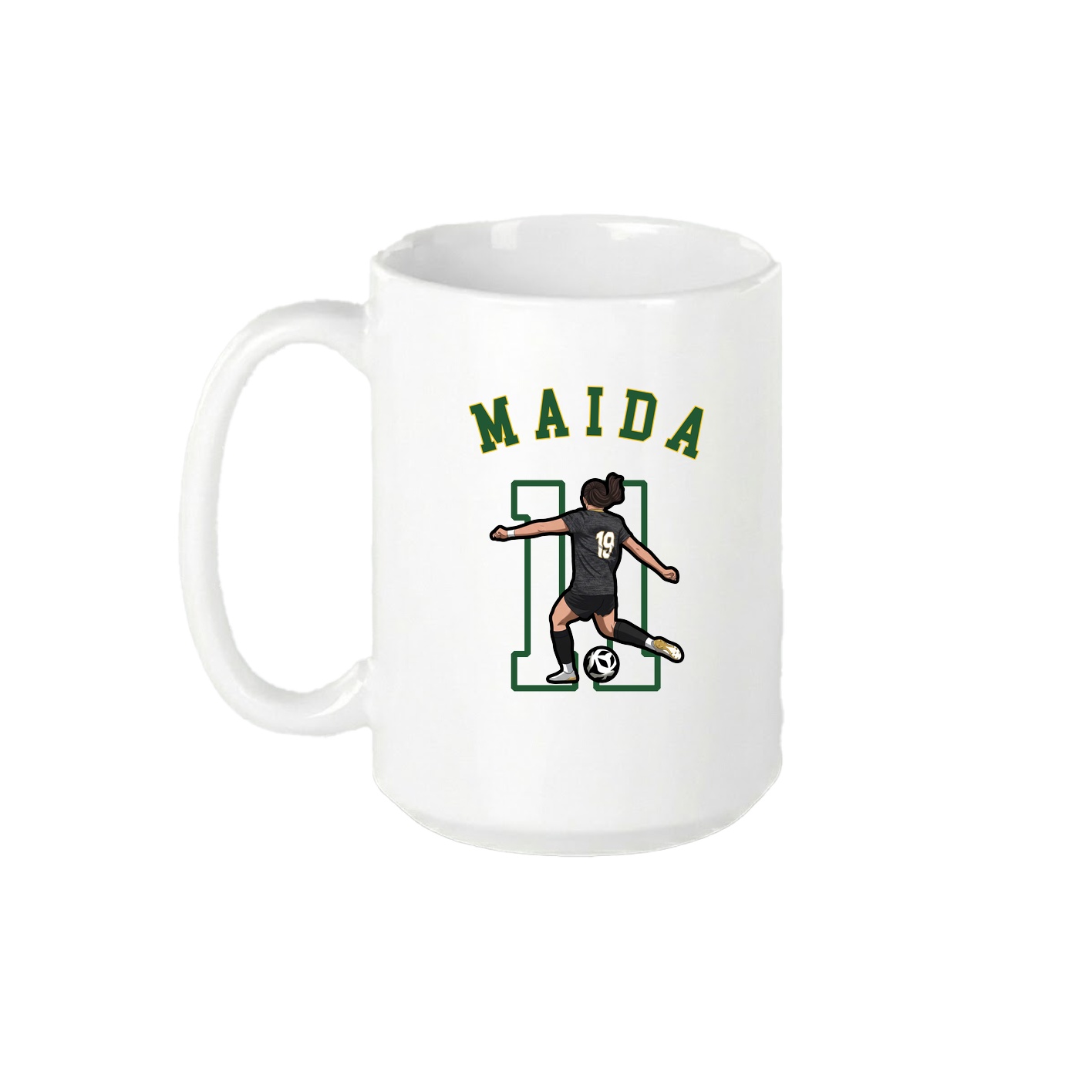 15oz Coffee Mug — Shirsey Arch in White