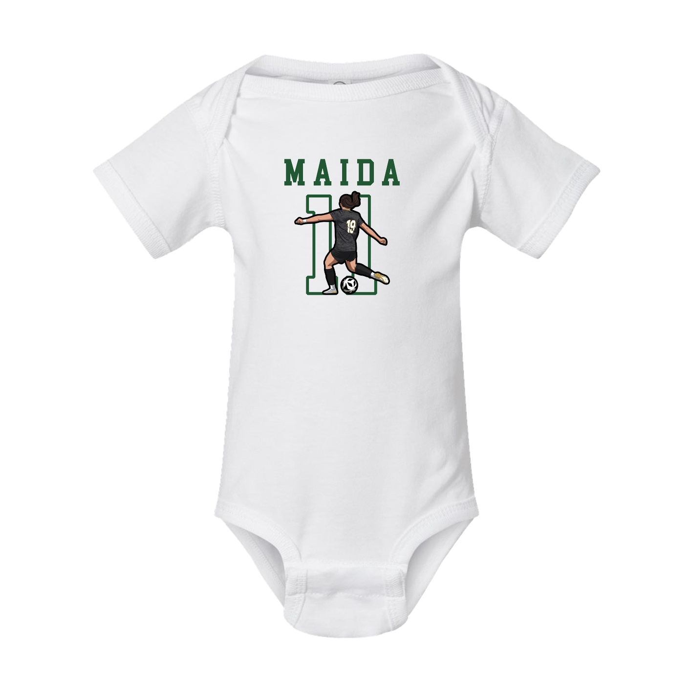 Baby Onesie — Shirsey in White