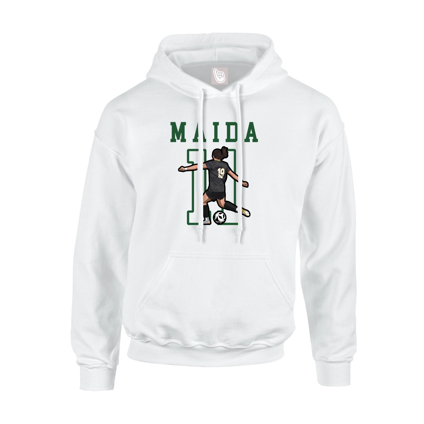 Youth Hoodie — Shirsey in White