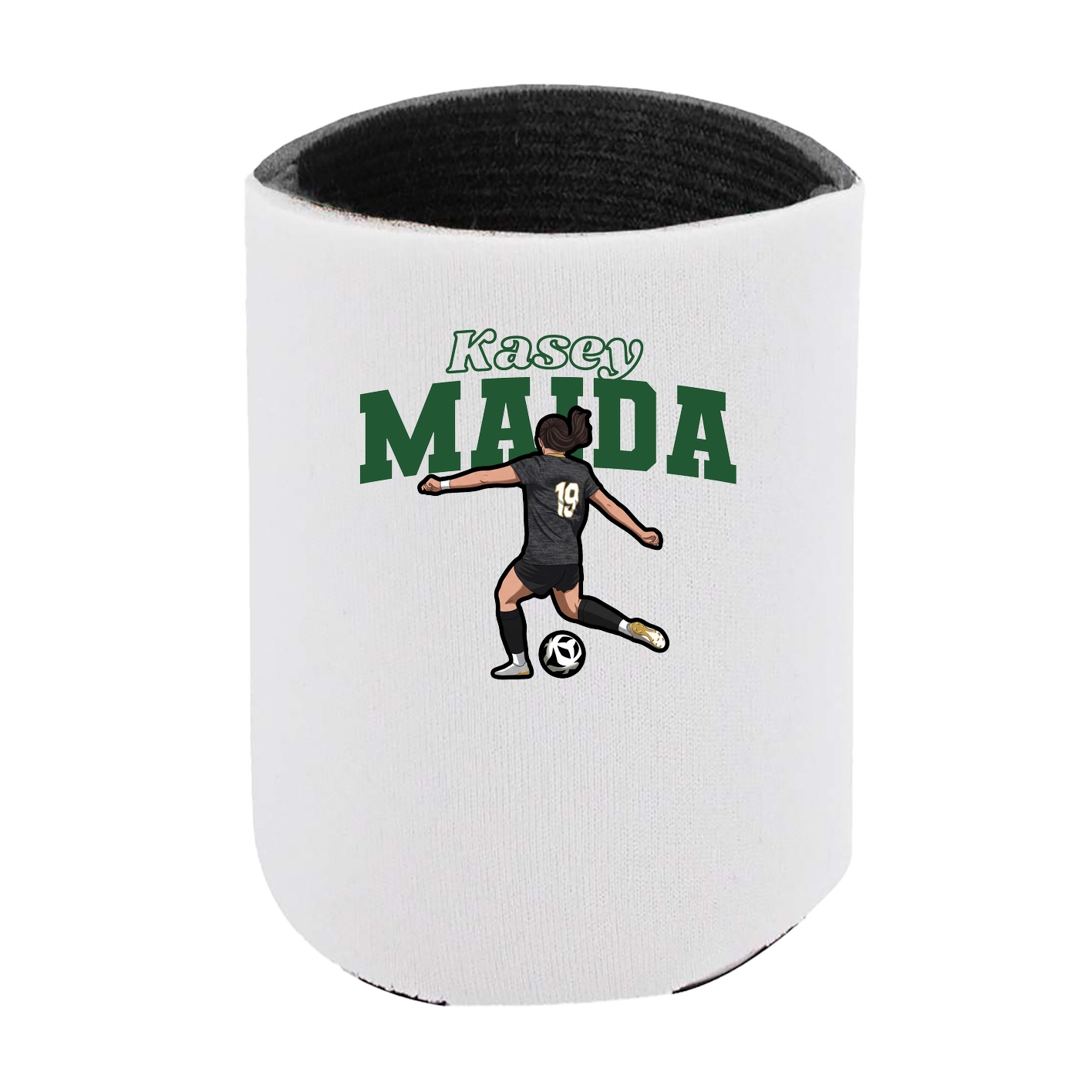 Can Holder — Name Arch in White