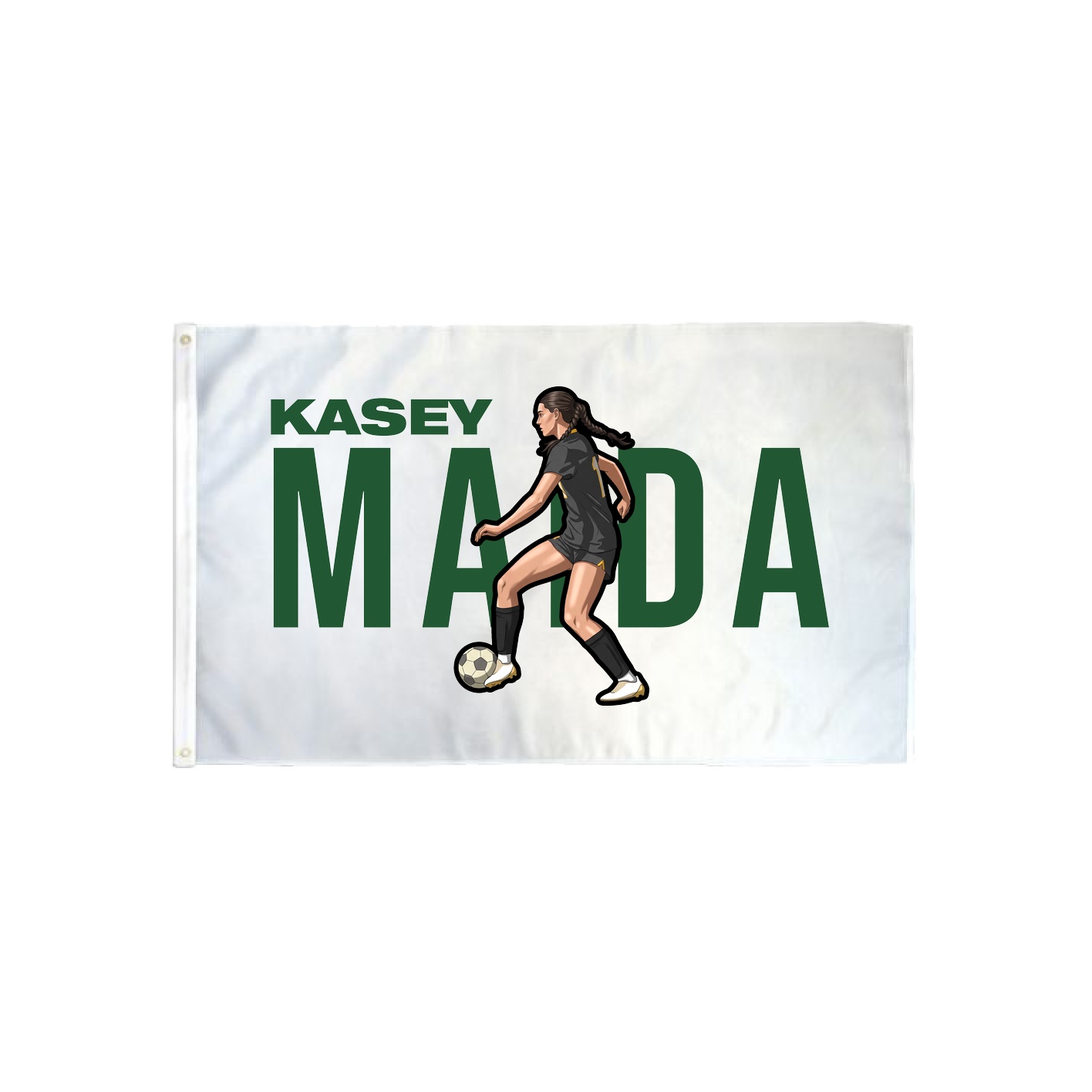 3x5 Flag — Player Name in Classic