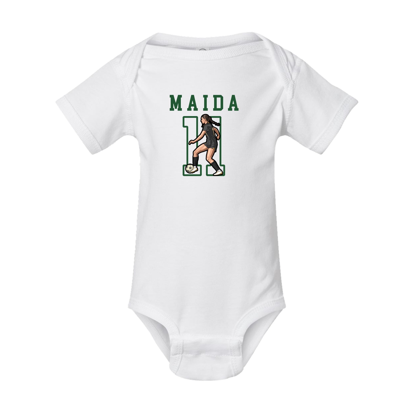 Baby Onesie — Shirsey in White
