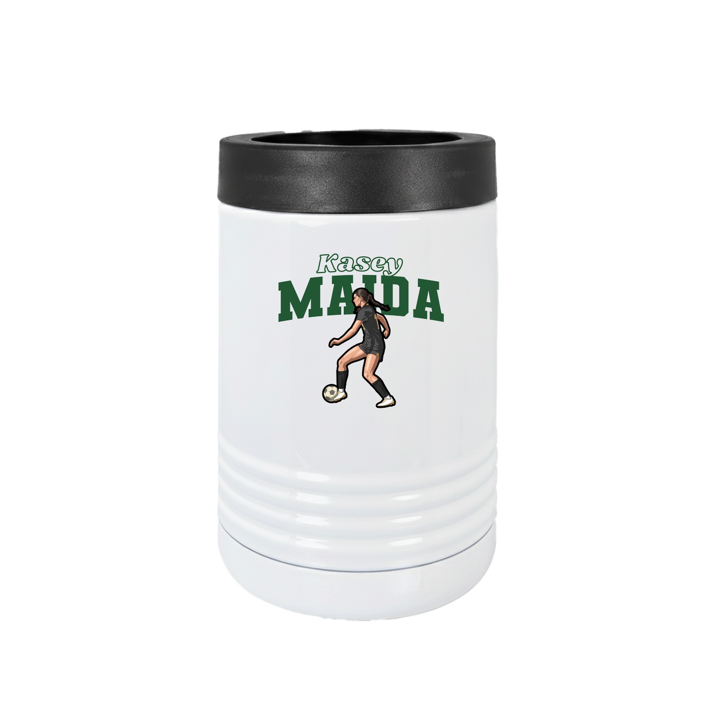 Beverage Holder — Name Arch in White