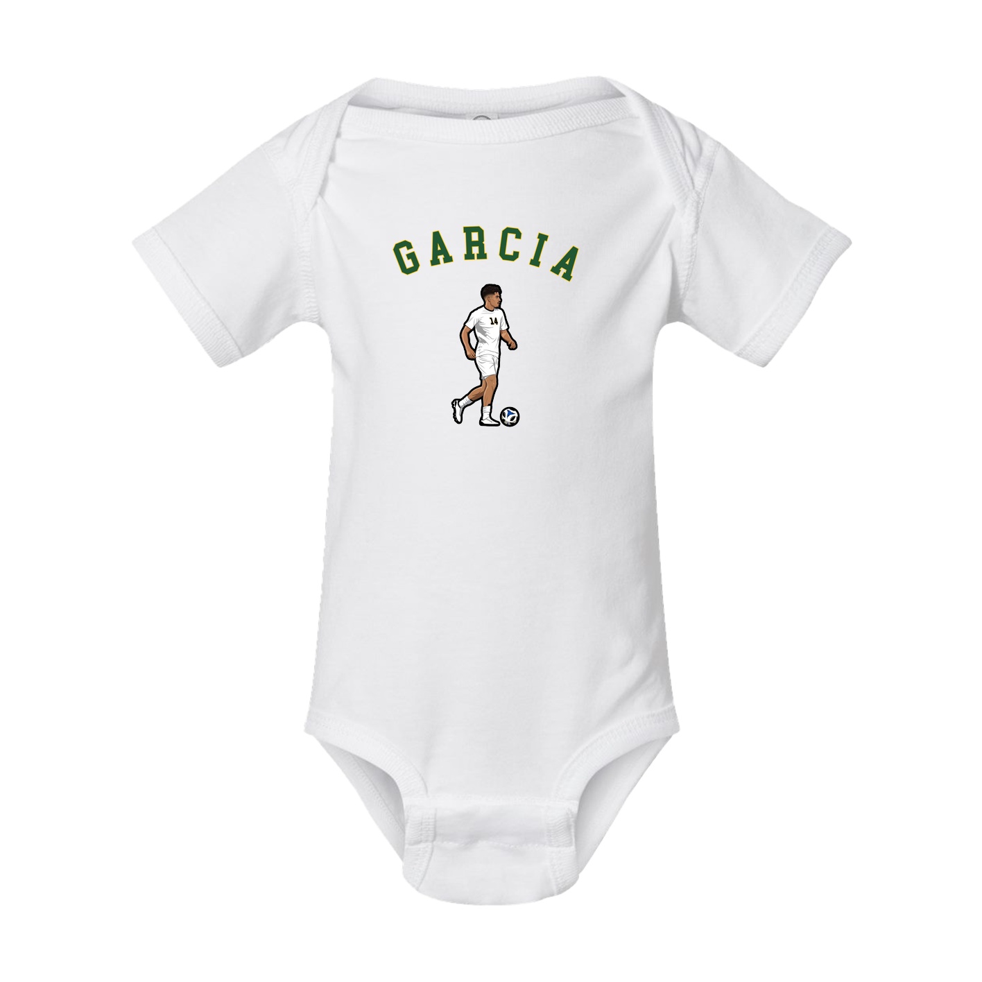 Baby Onesie — Shirsey Arch in White