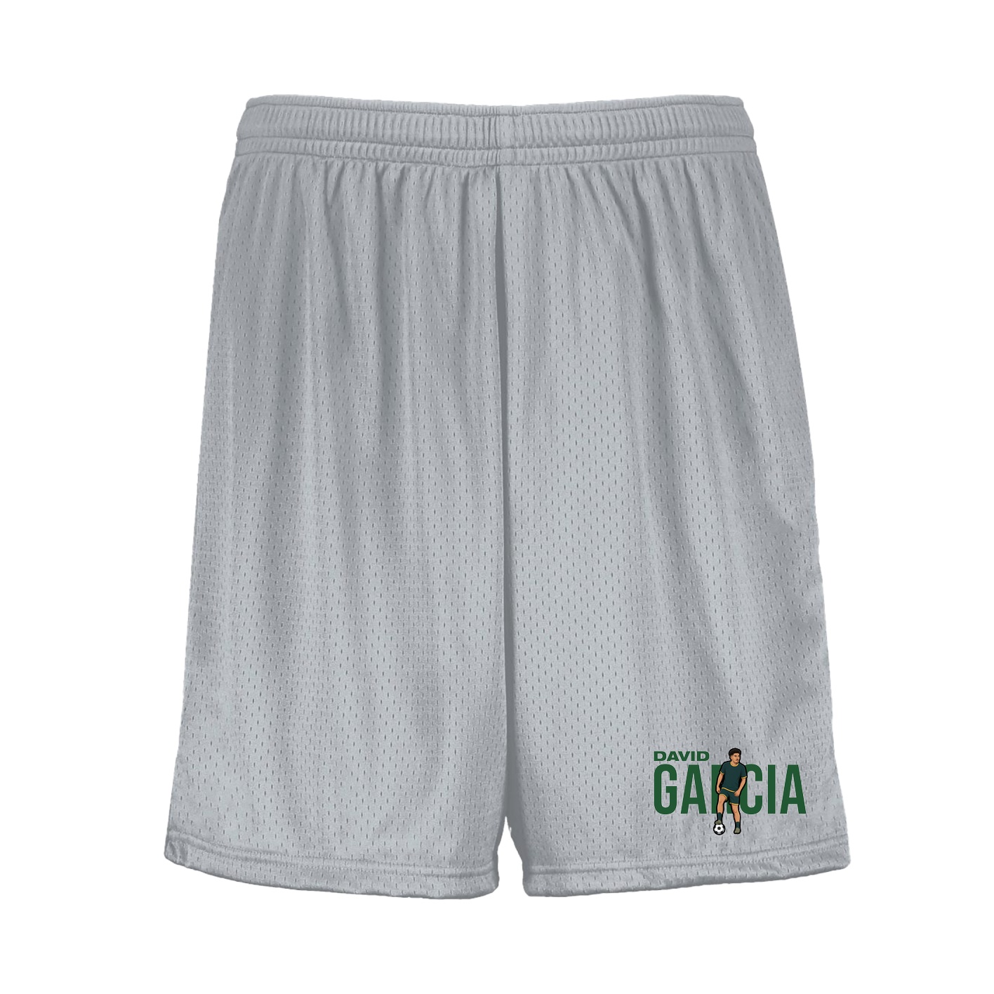 Shorts — Player Name in Silver