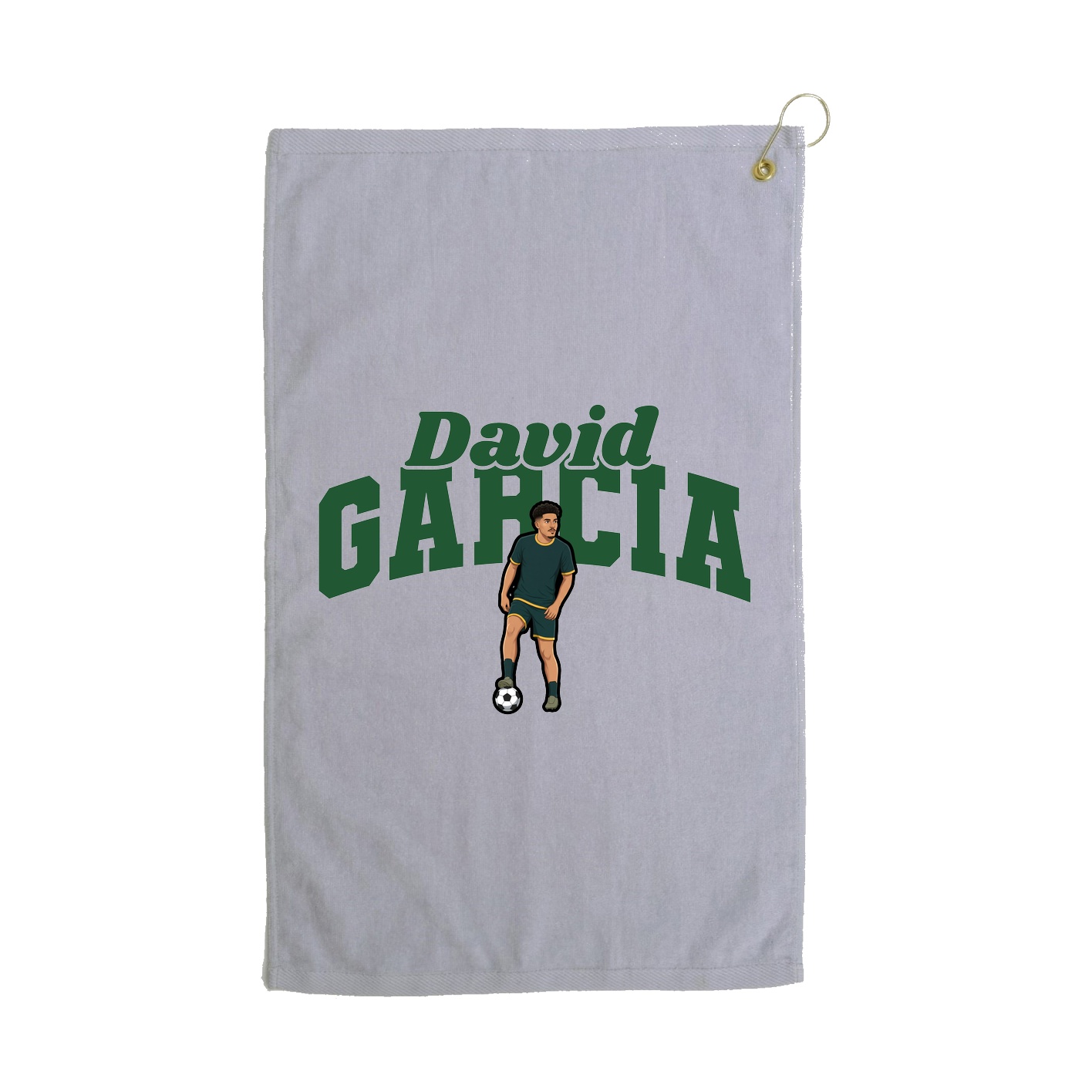 Golf Towel — Signature Arch in Grey