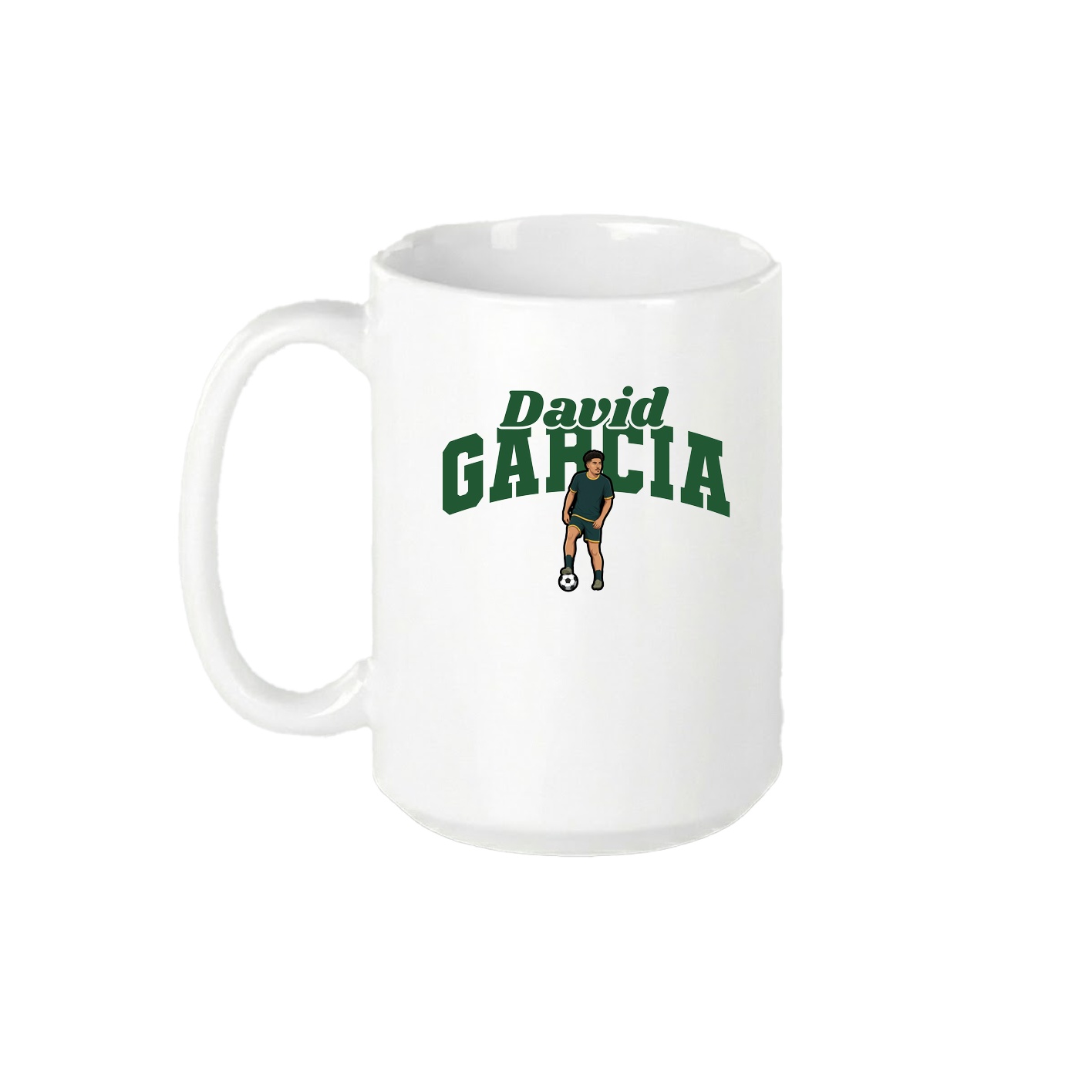 15oz Coffee Mug — Signature Arch in White