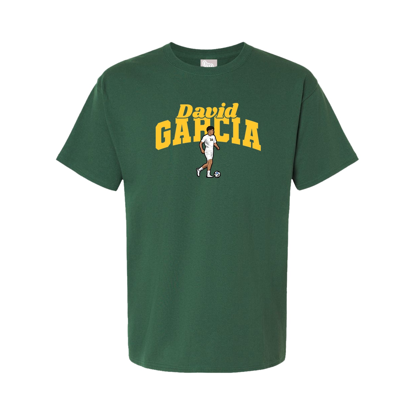 Youth Tee — Signature Arch in Green