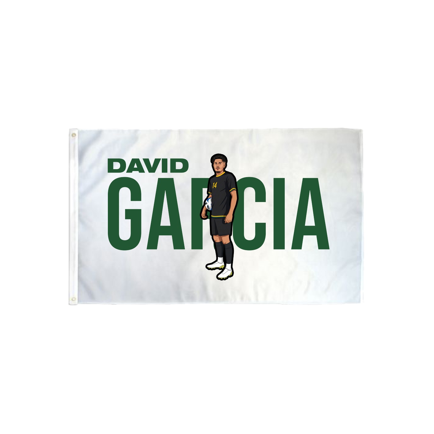 3x5 Flag — Player Name in Classic