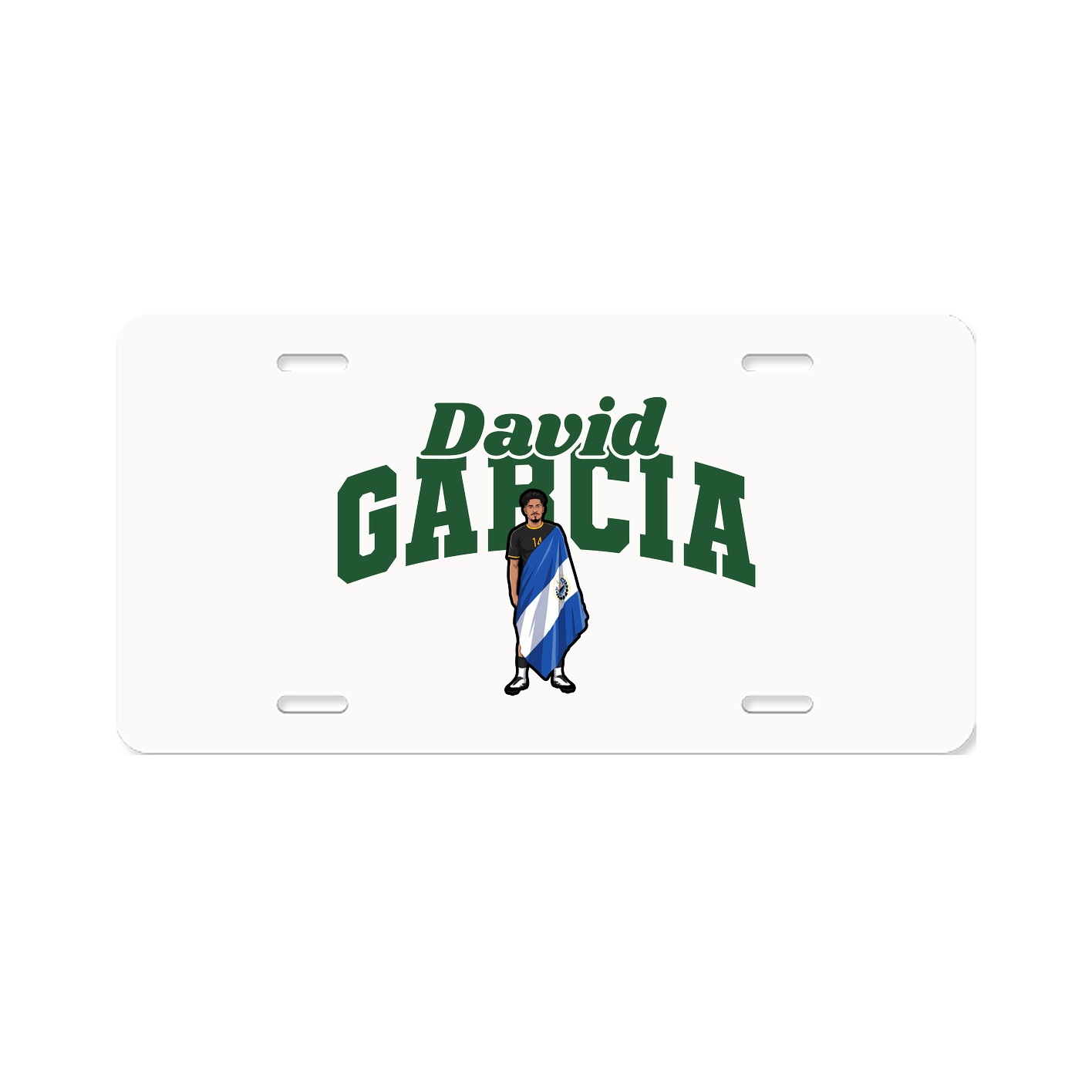 License Plate — Signature Arch in Classic