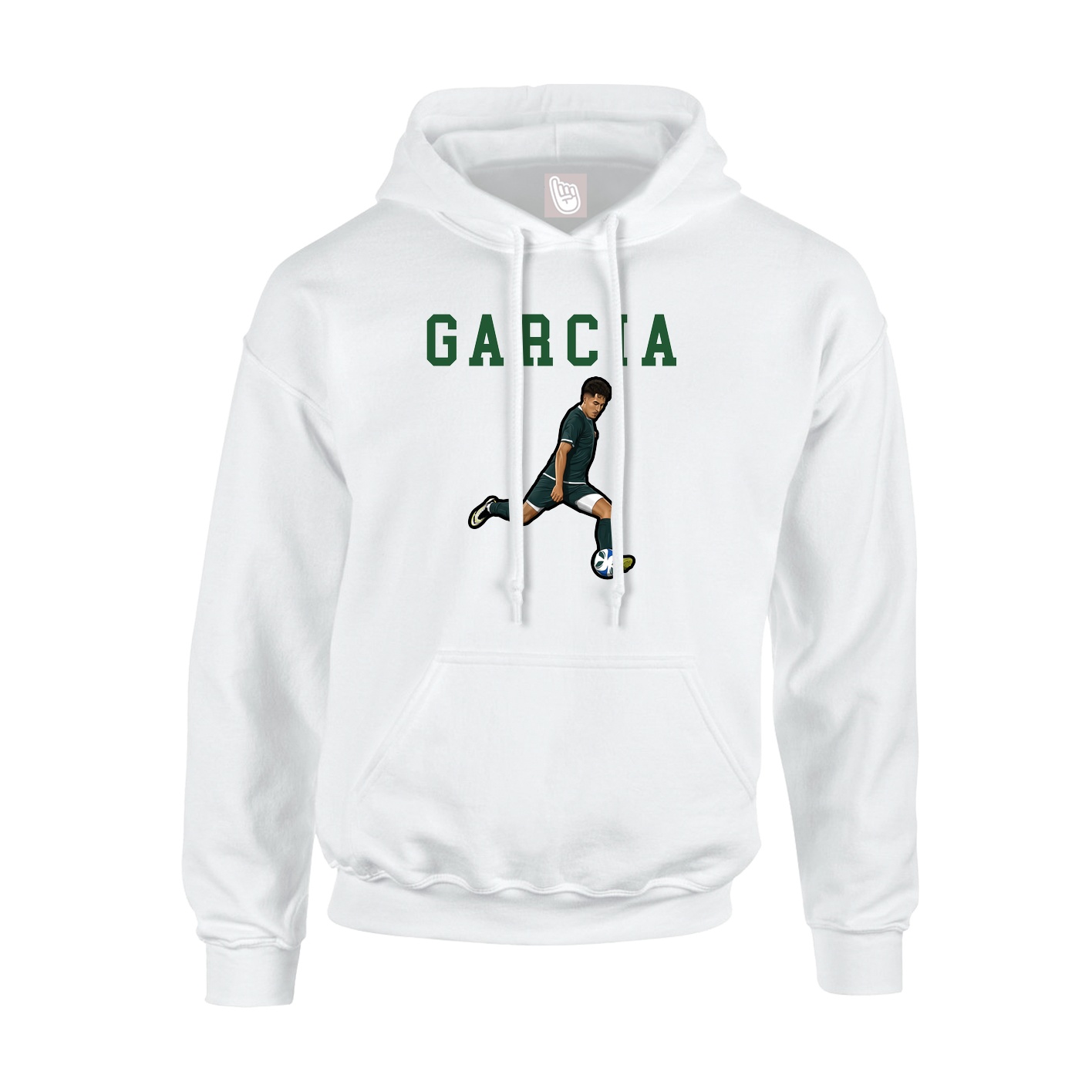 Hoodie — Shirsey in White